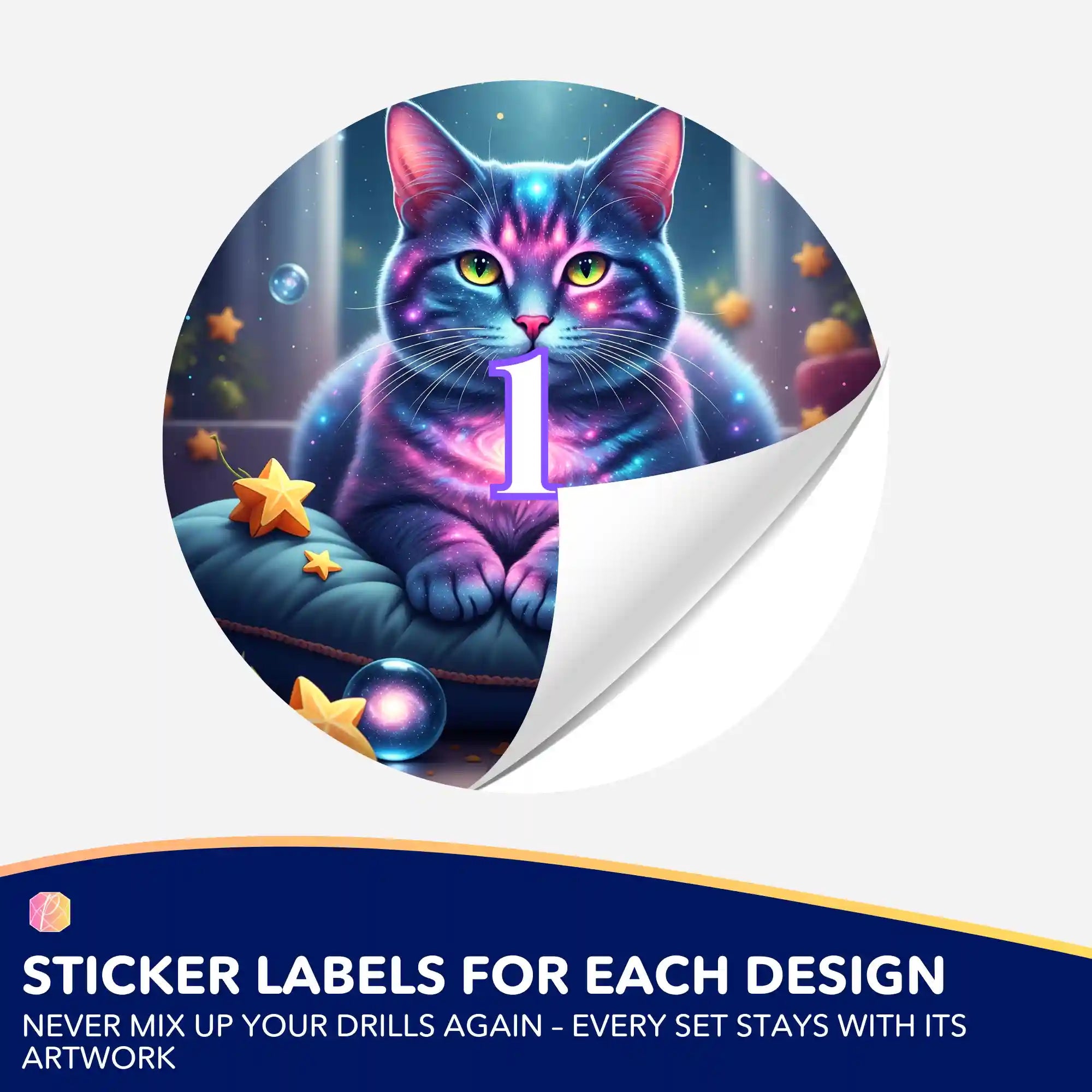 Small Jar Stickers - Guardian Andromeda