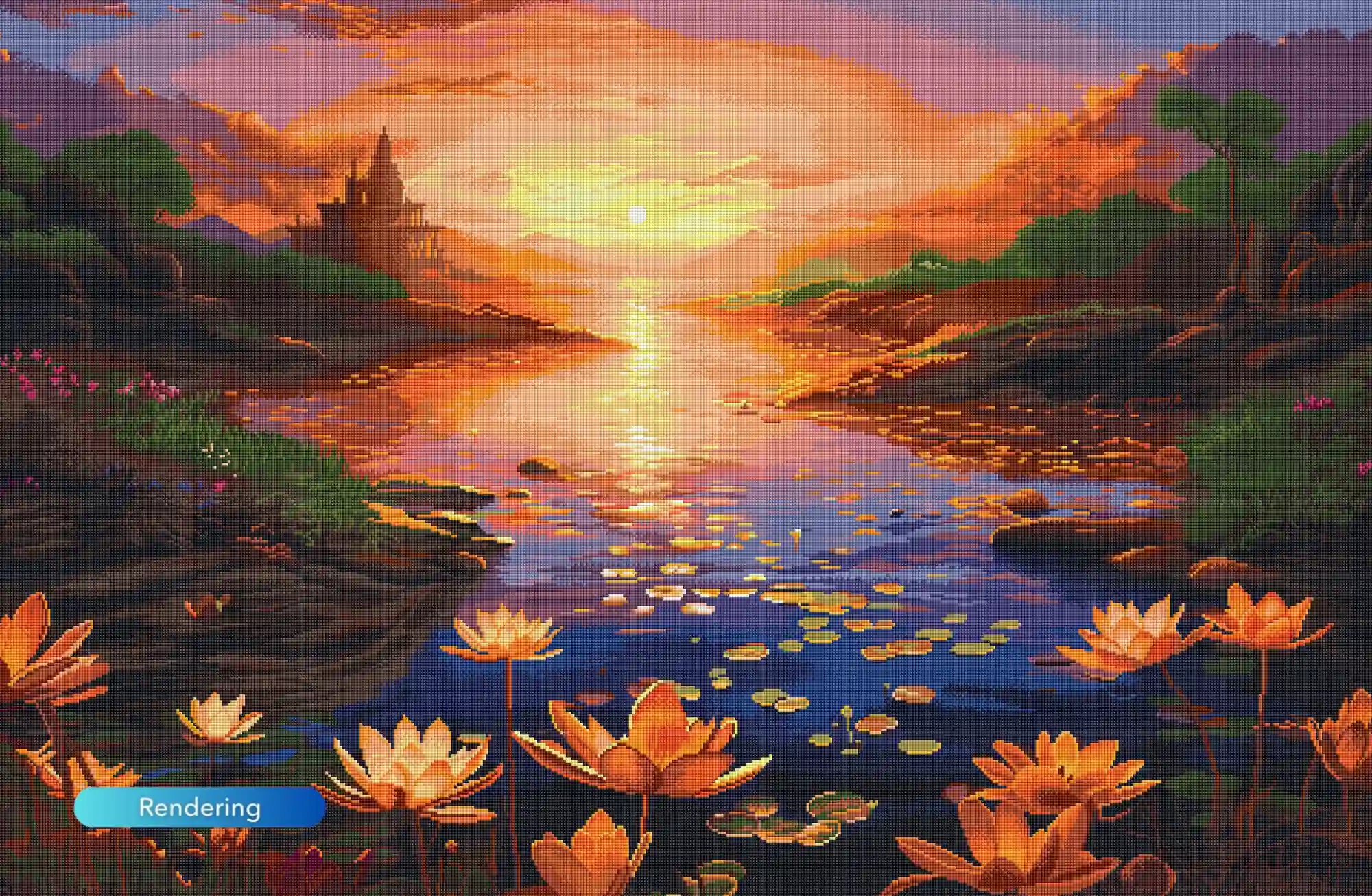 Diamond Painting – When the Day exhales “Limited Edition”