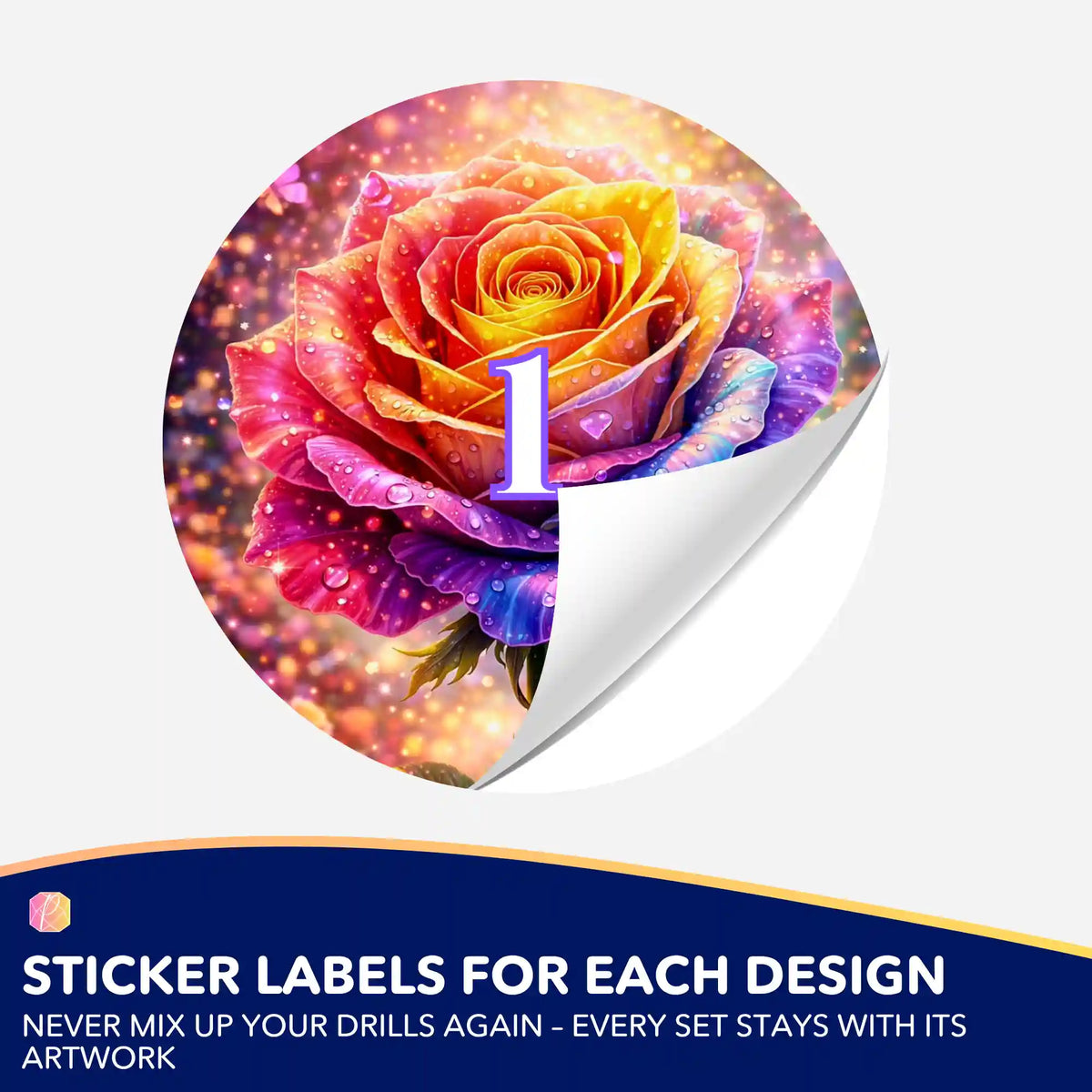 Small Jar Stickers - A Dream in Colors