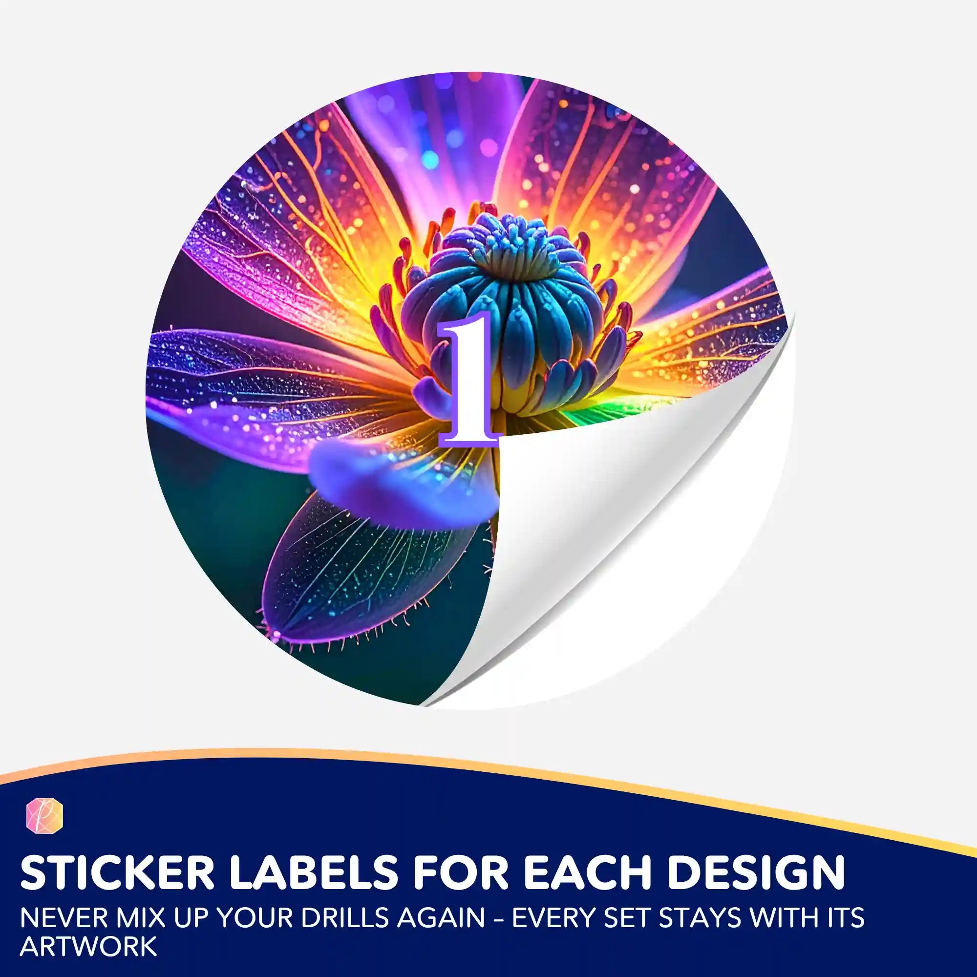 Small Jar Stickers - In the Core of Light