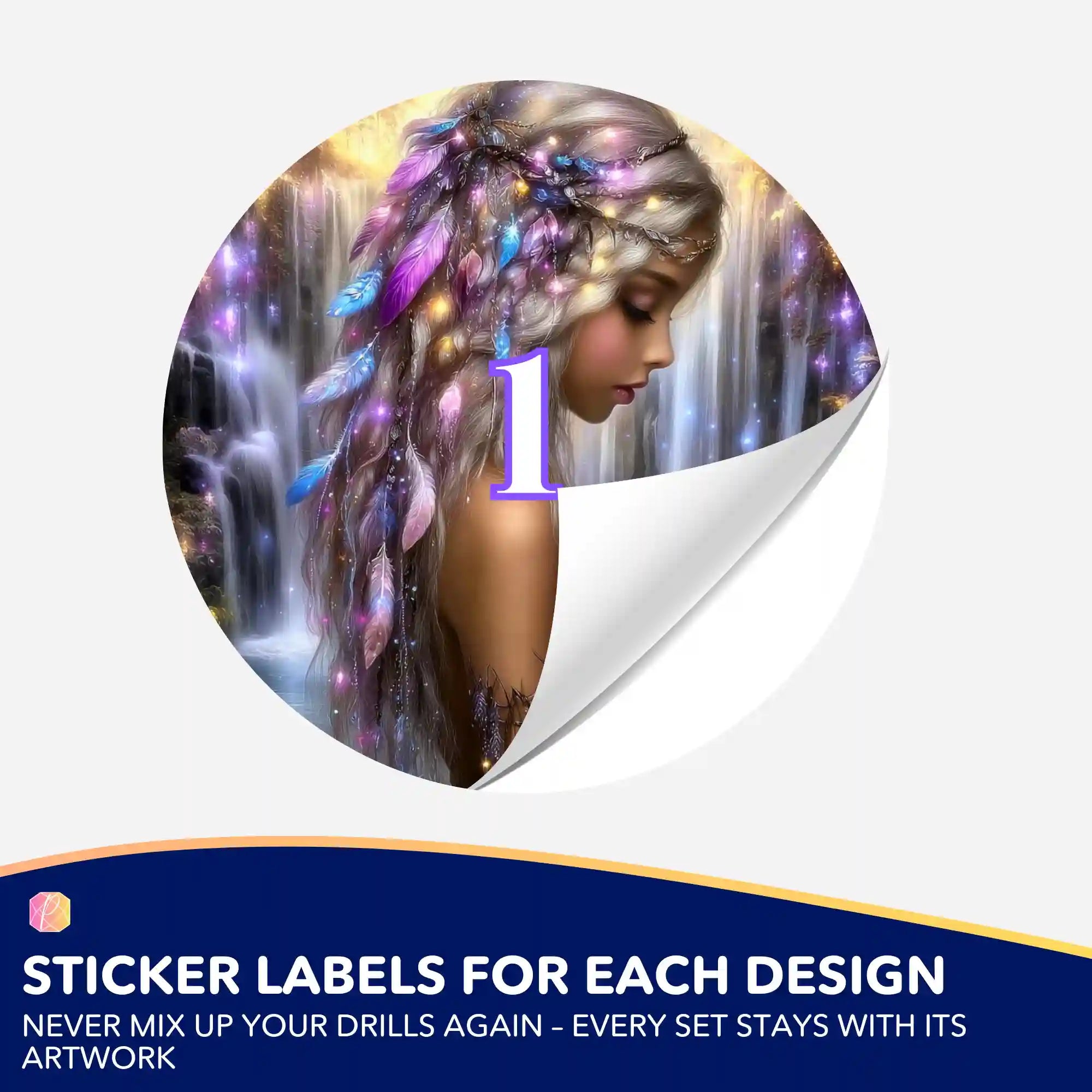 Small Jar Stickers - Elysia’s Song