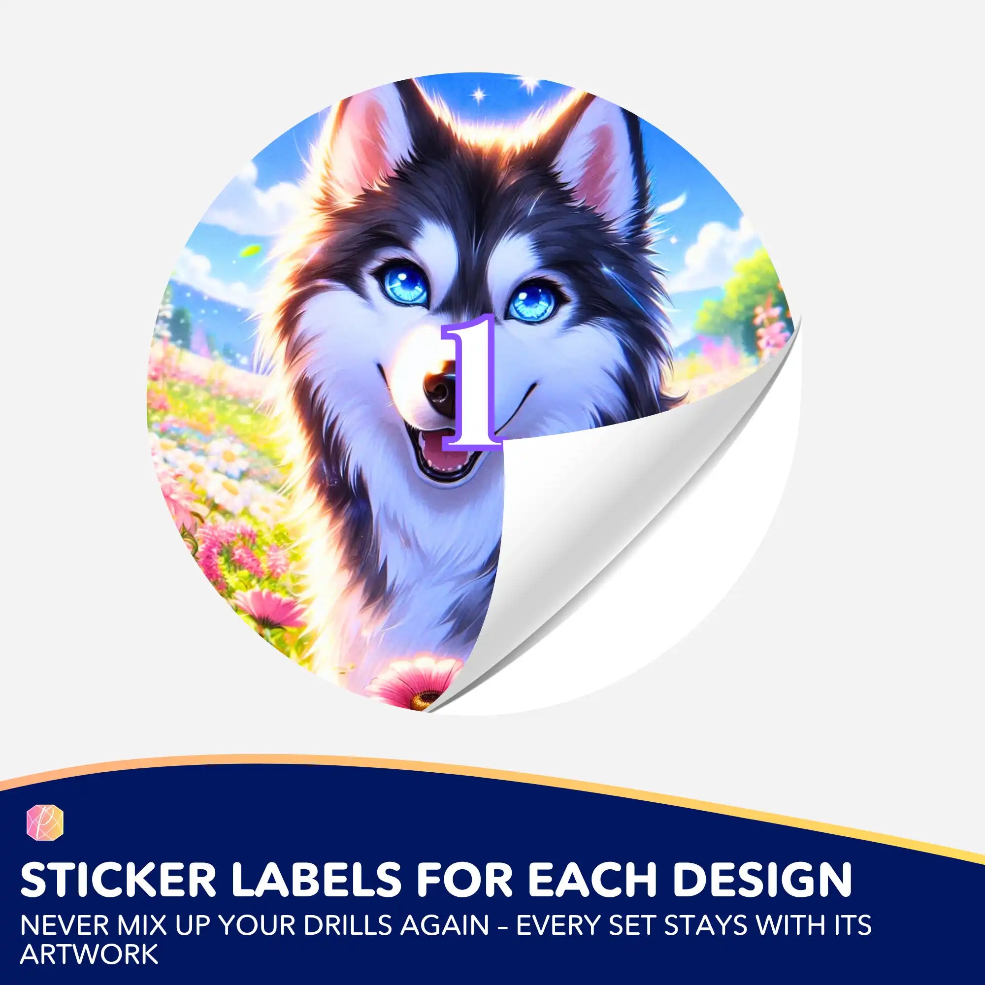 Small Jar Stickers - Summer Gaze