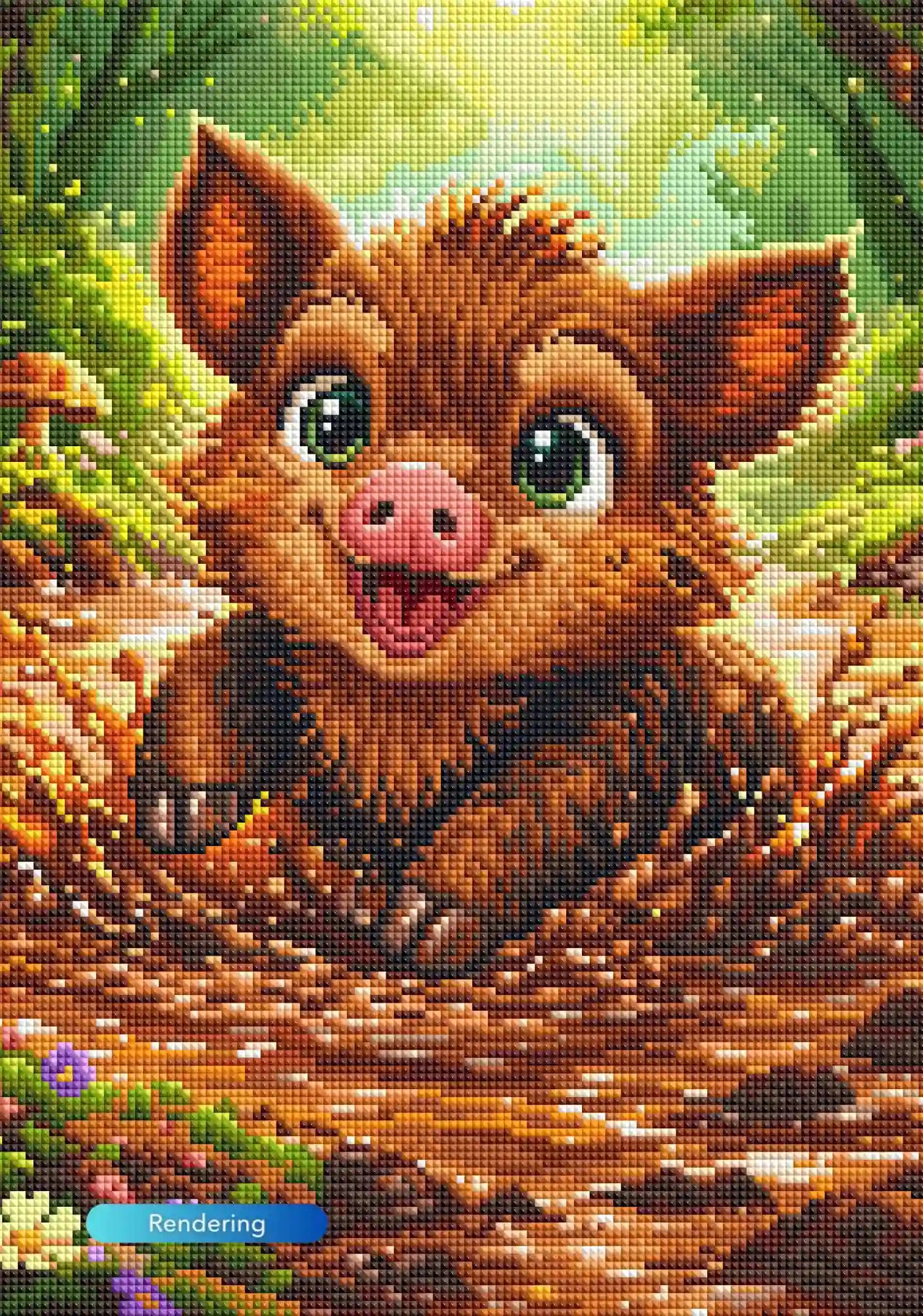 Diamond Painting – Puddle Joy