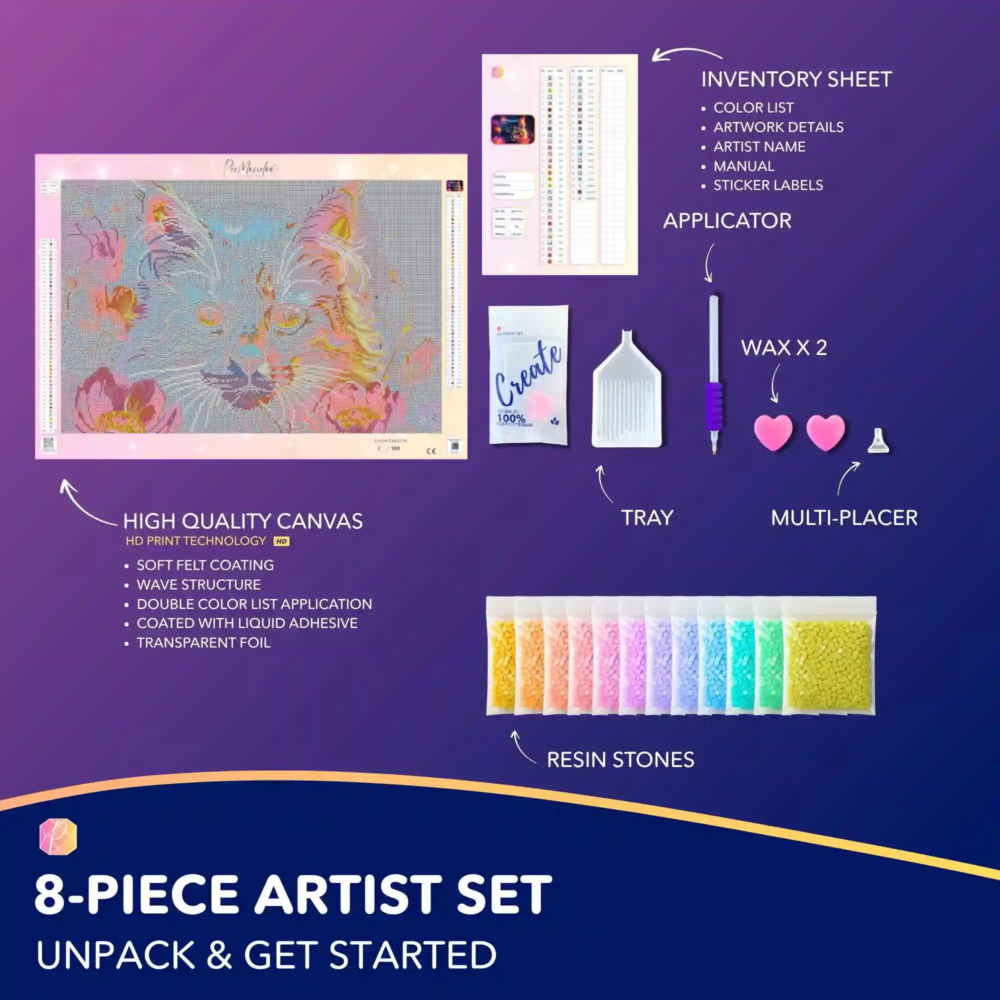 Diamond Painting – Guardian Of The Night Blossoms "Limited Edition"