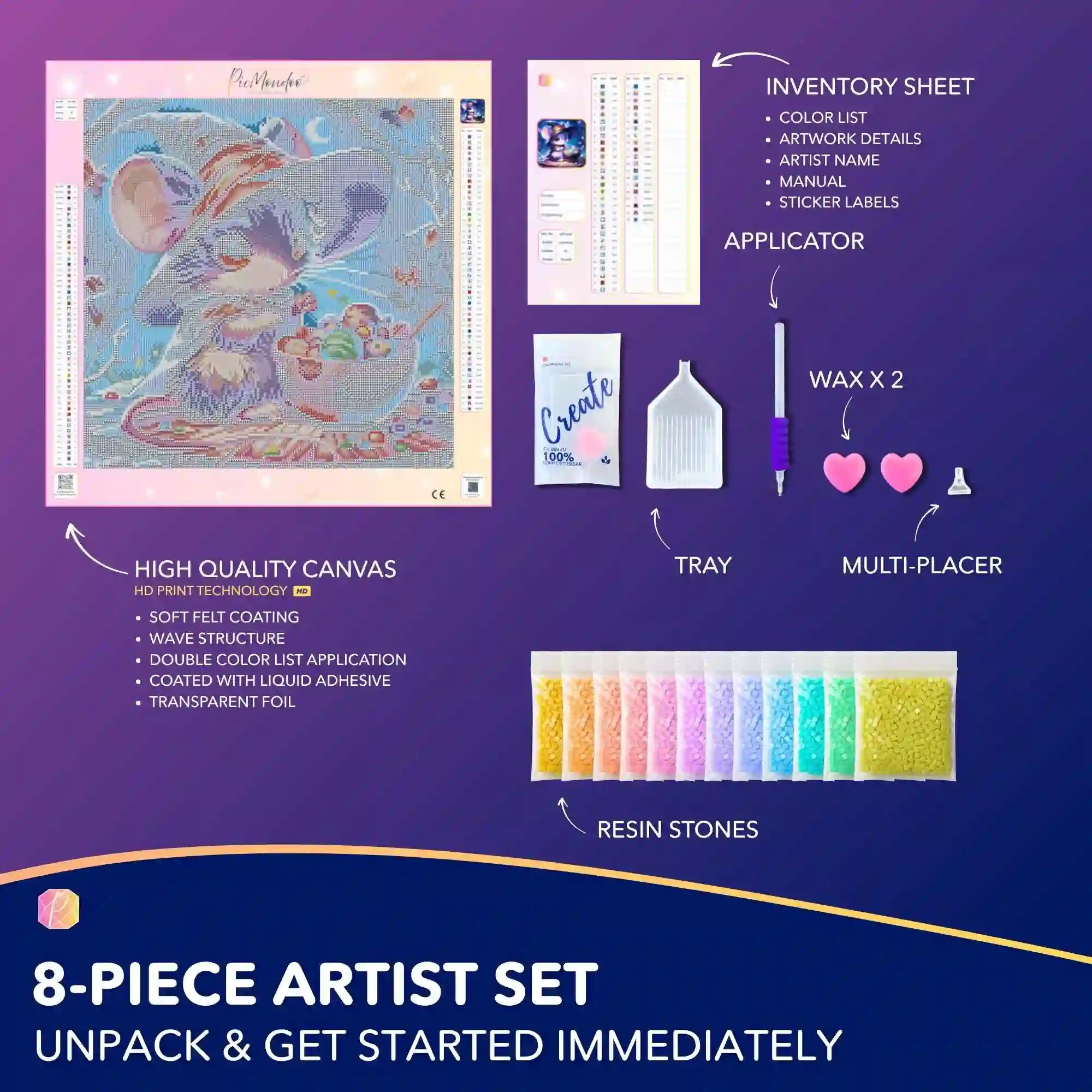 Diamond Painting – Moon Fluff