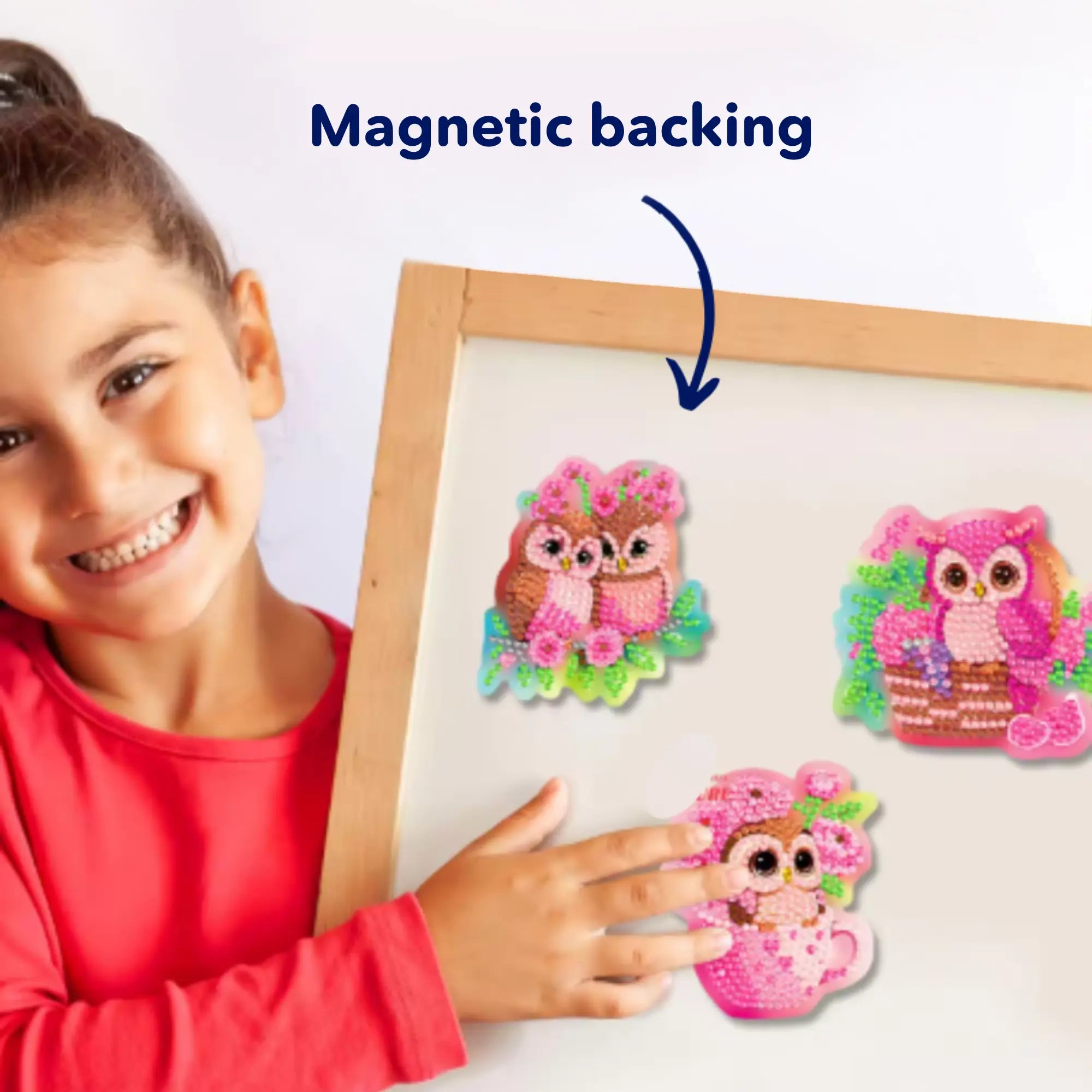 Diamond Painting Fridge Magnets – Sweet Owl