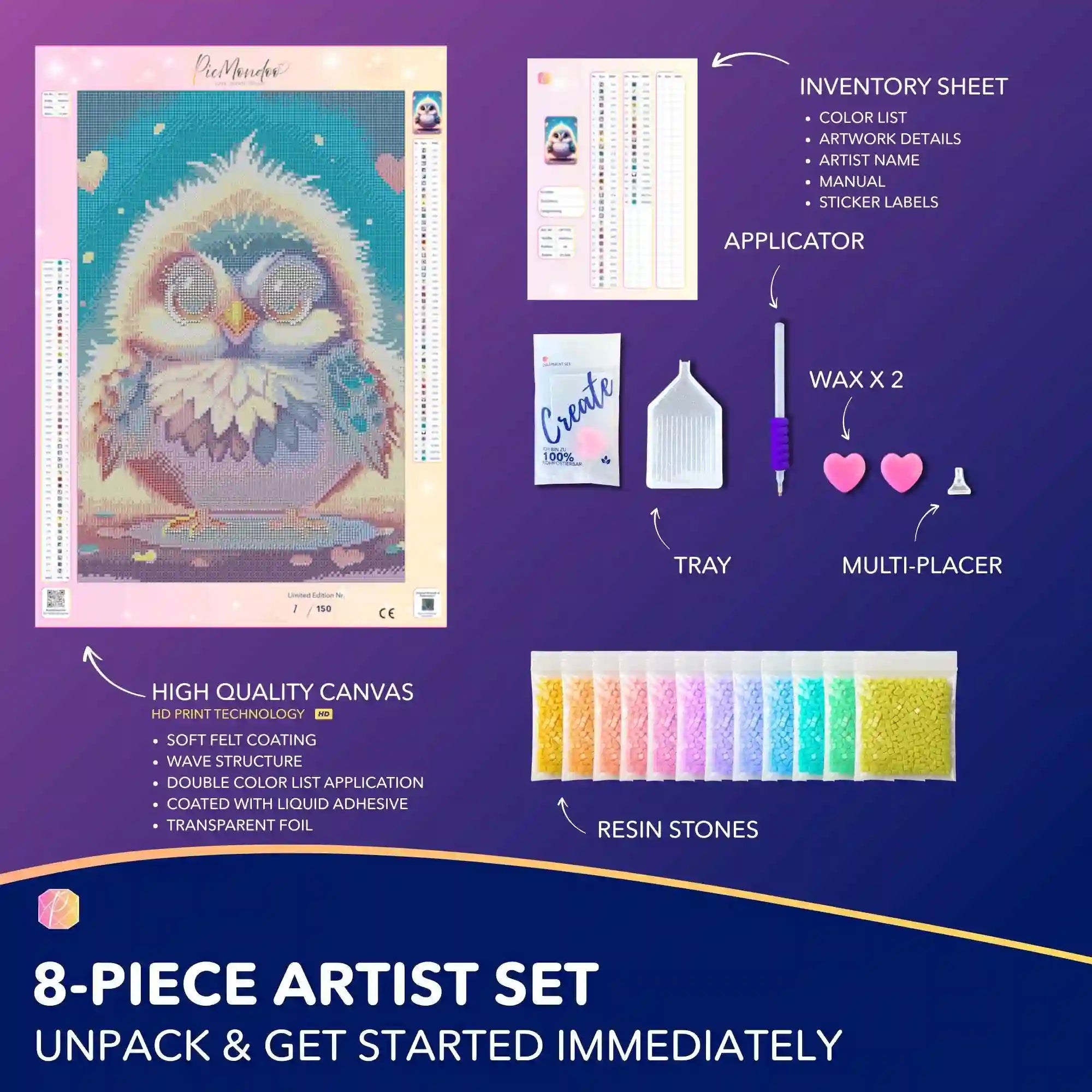 Diamond Painting – More Courage Than One Sees “Limited Edition”