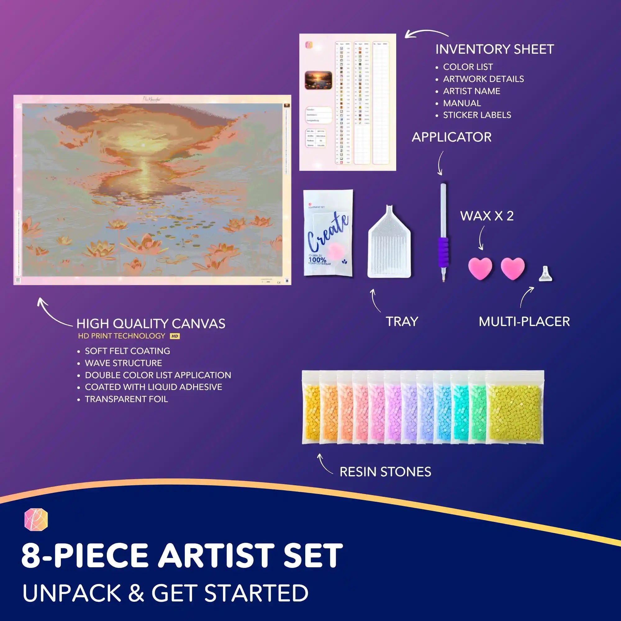 Diamond Painting – When the Day exhales “Limited Edition”
