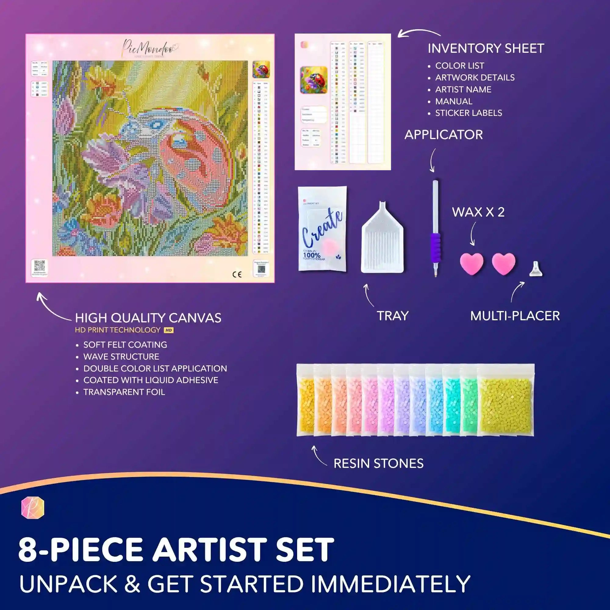 Diamond Painting – Little Messenger of Happiness
