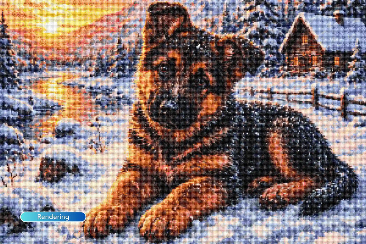Diamond Painting 7 Day Special – First Snow