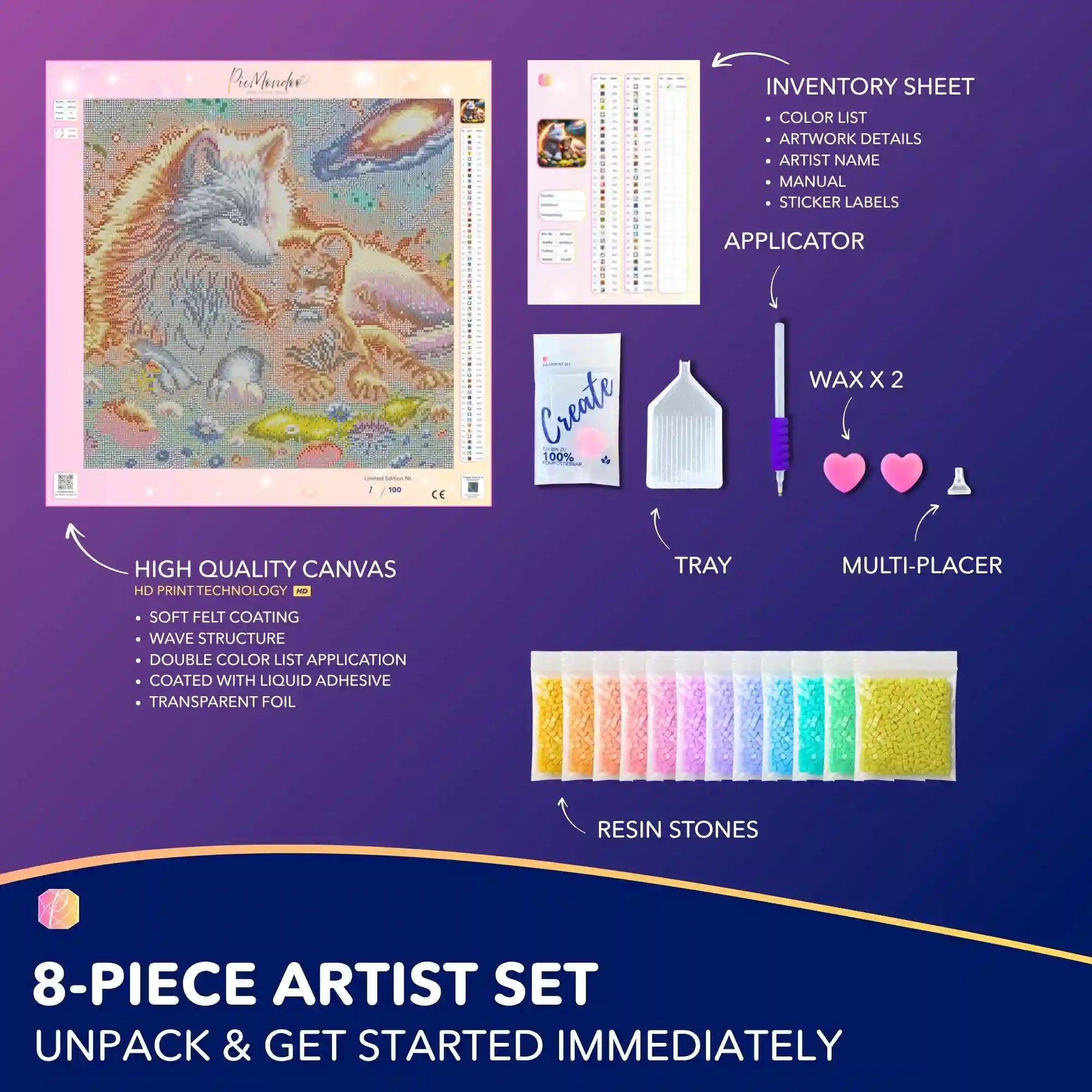 Diamond Painting - Fenris & Solaris "Limited Edition"