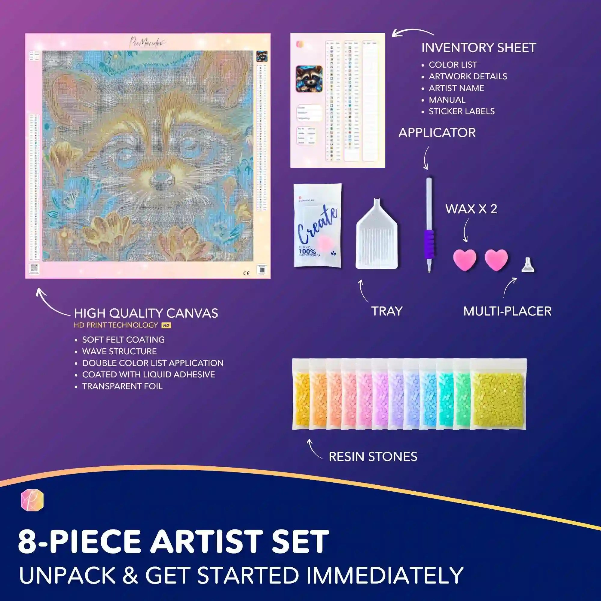 Diamond Painting – Eyes Full of Night