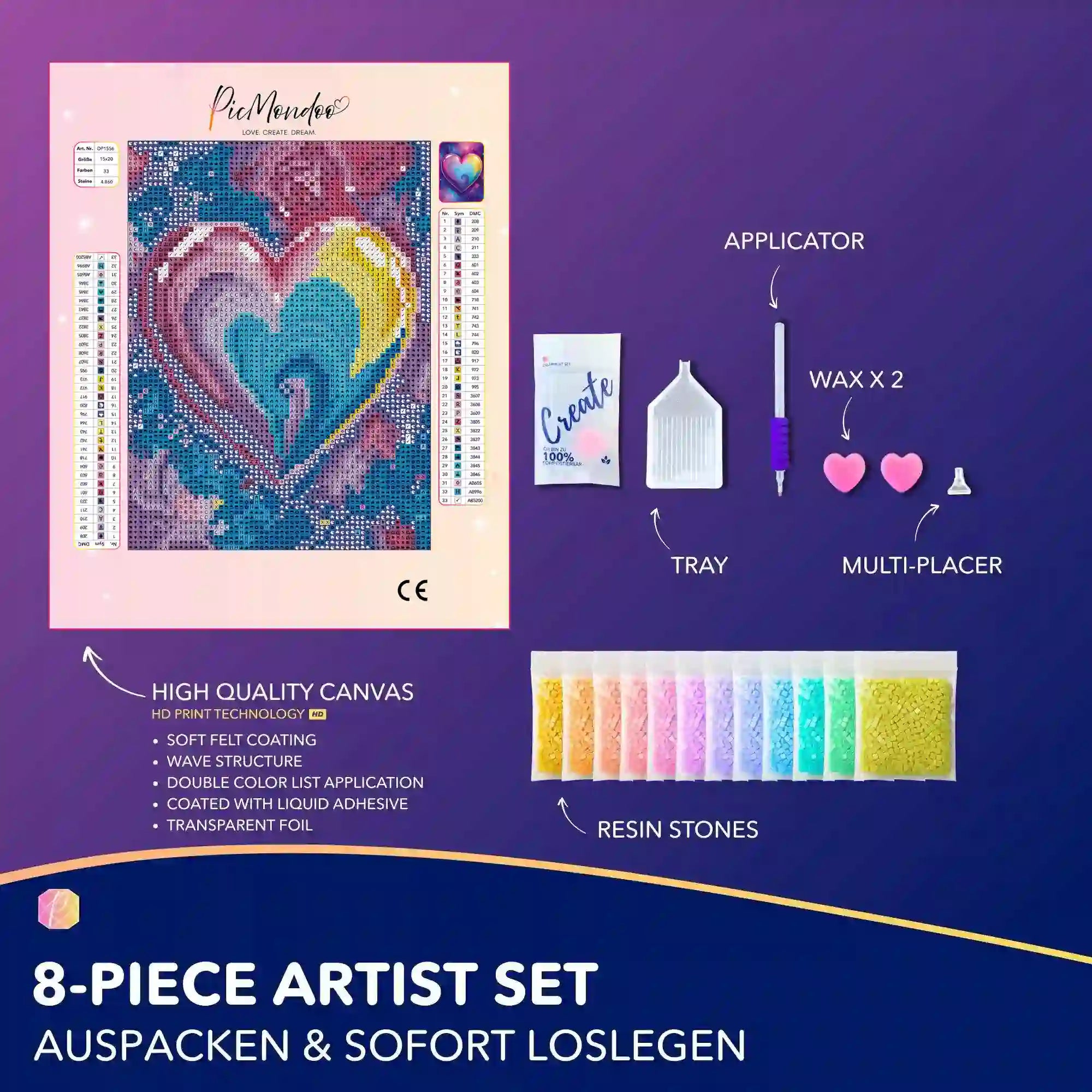 Diamond Painting Mini - Love