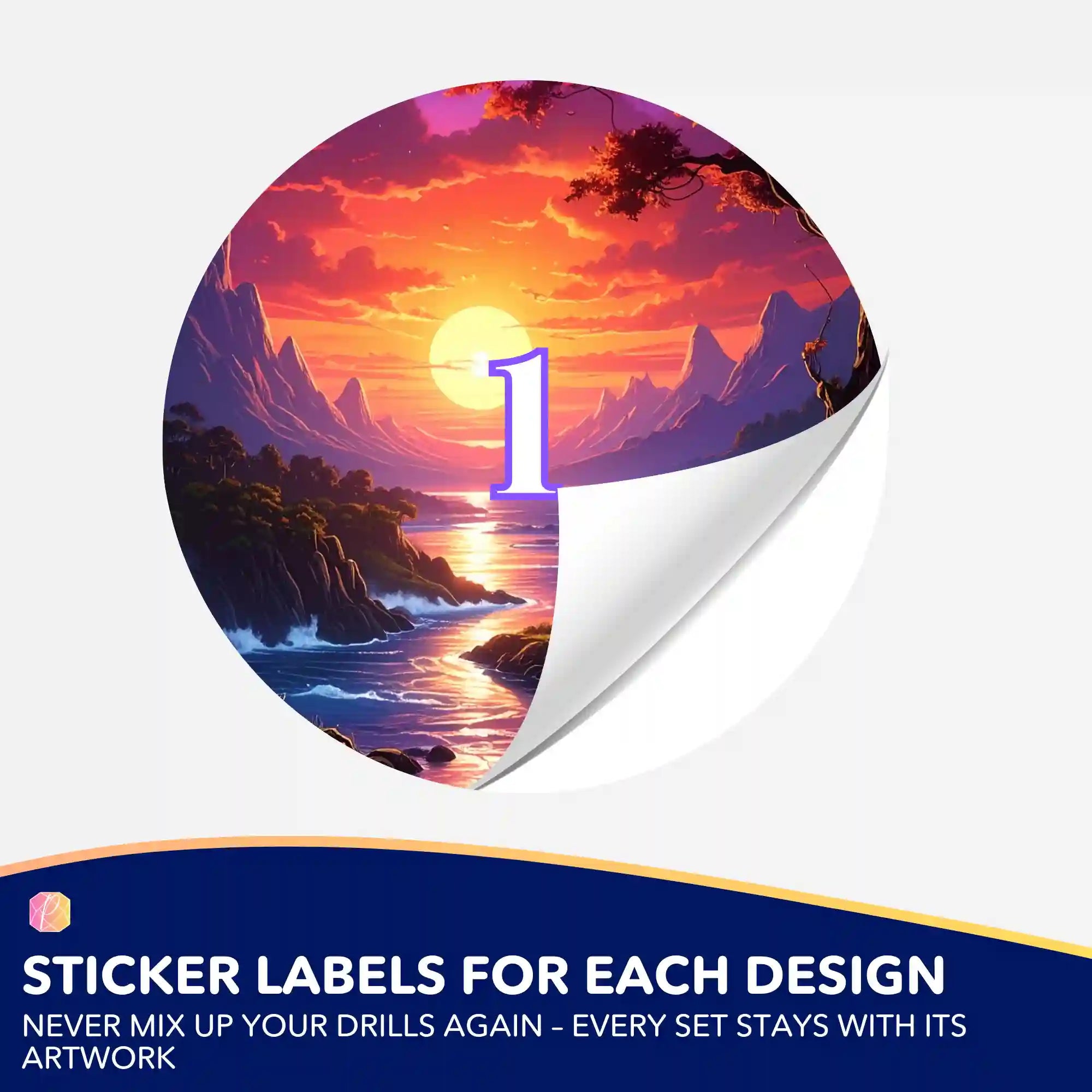 Small Jar Stickers - Melody of the Light "Limited Edition"