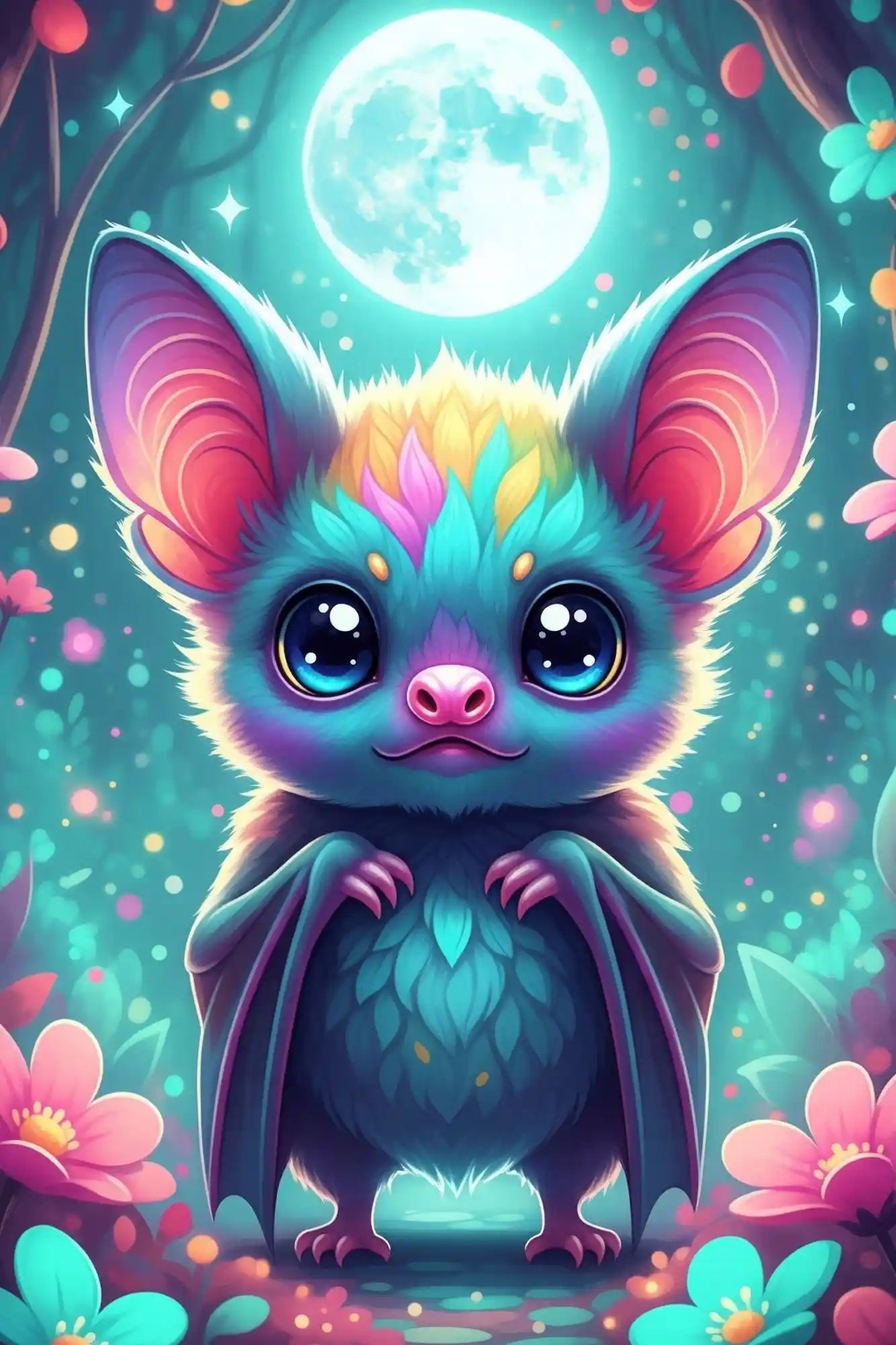 Diamond Painting – Freddy Bat
