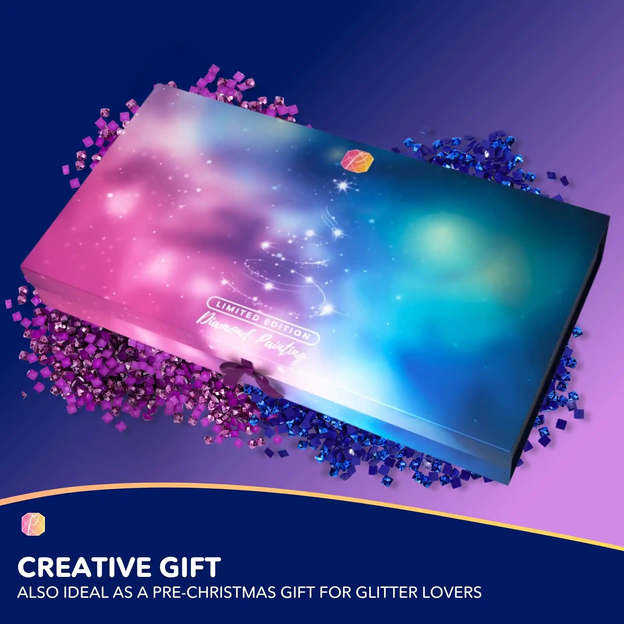 Diamond Painting “Advent Calendar Design” with 24 Sections – Limited Edition