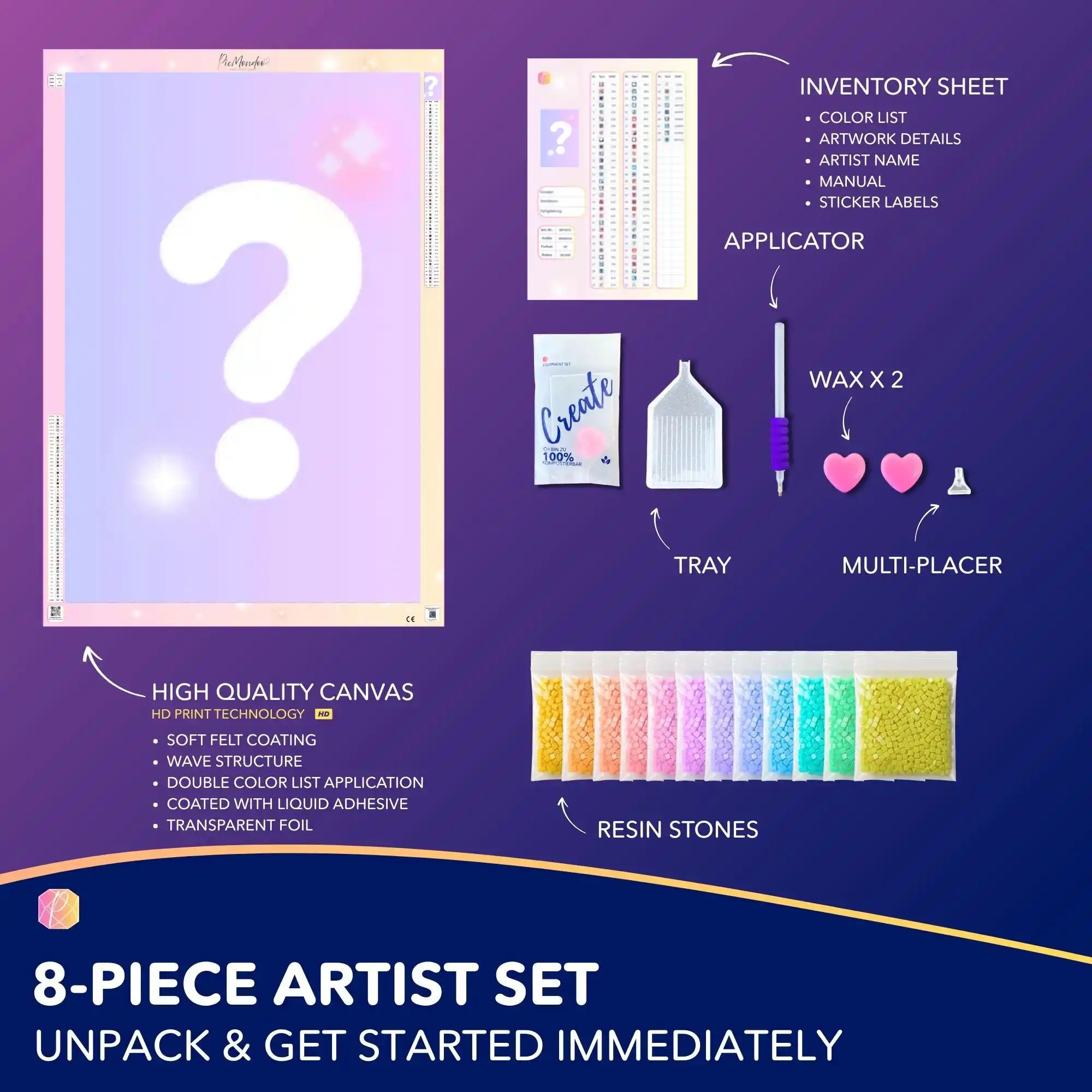 Diamond Painting Mystery – Summer Motiv