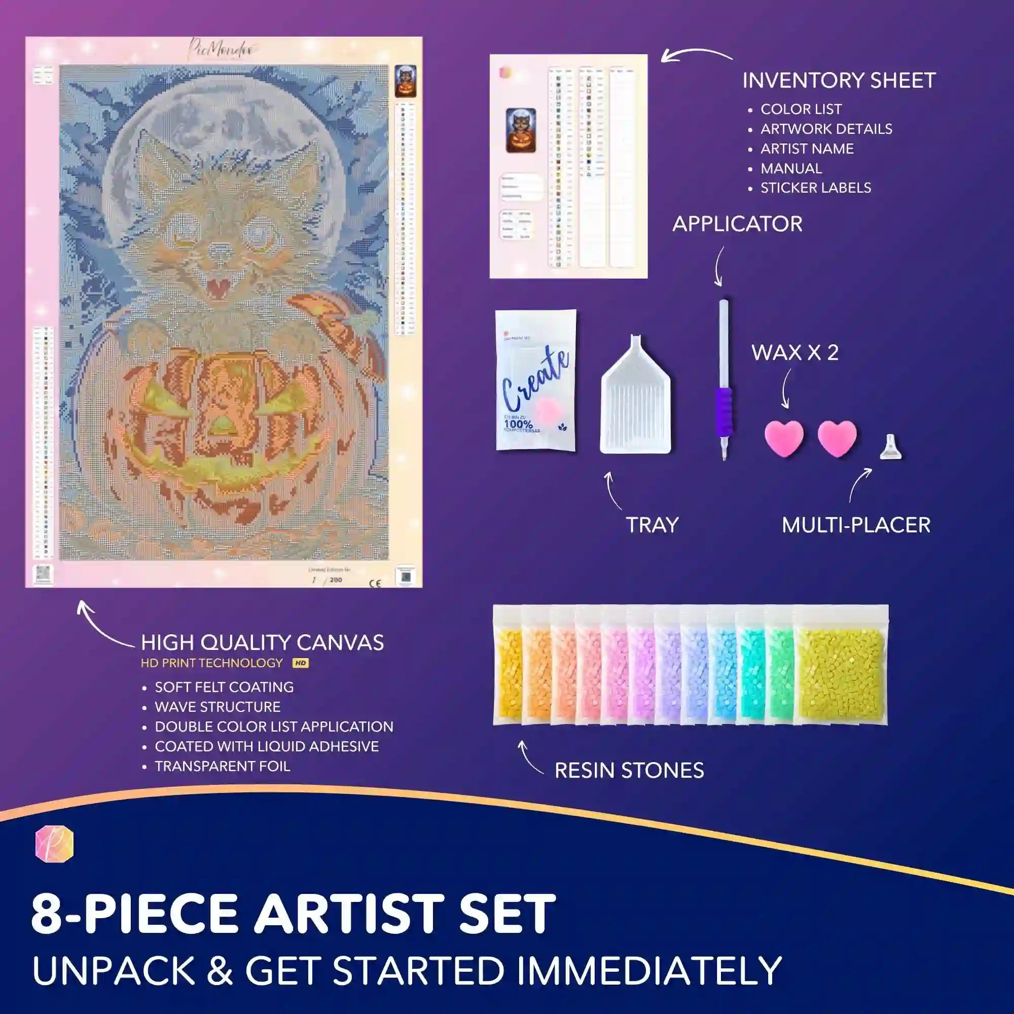 Diamond Painting – The Youngest of the Moon Wolves “Limited Edition”