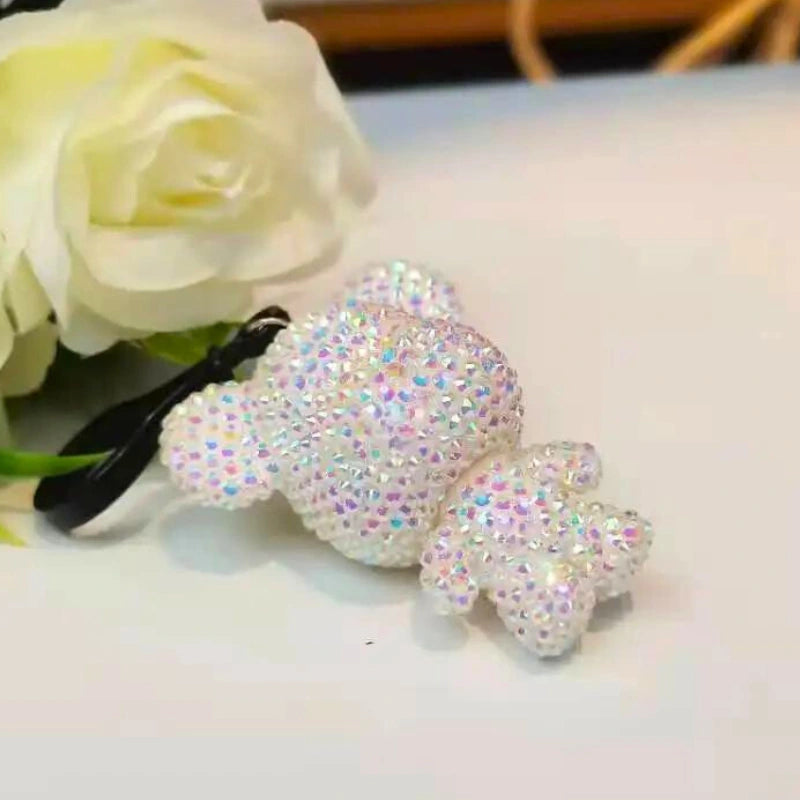 Diamond Painting Keychain – Glitter Bear