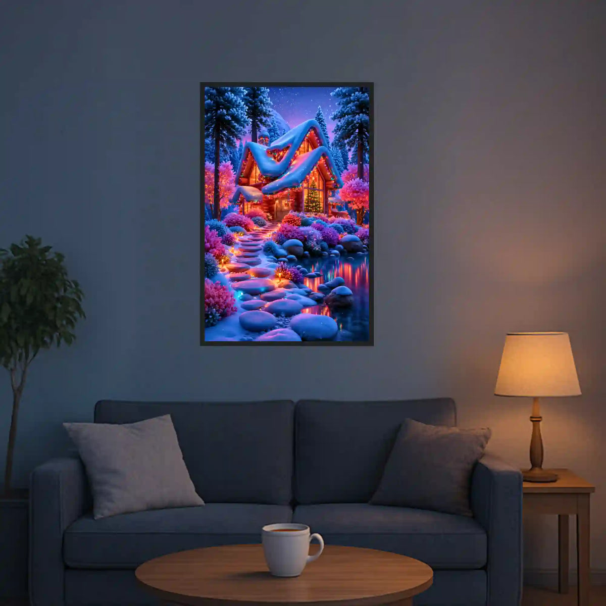 Diamond Painting 7 Day Special – Christmas in The Forest of Lights