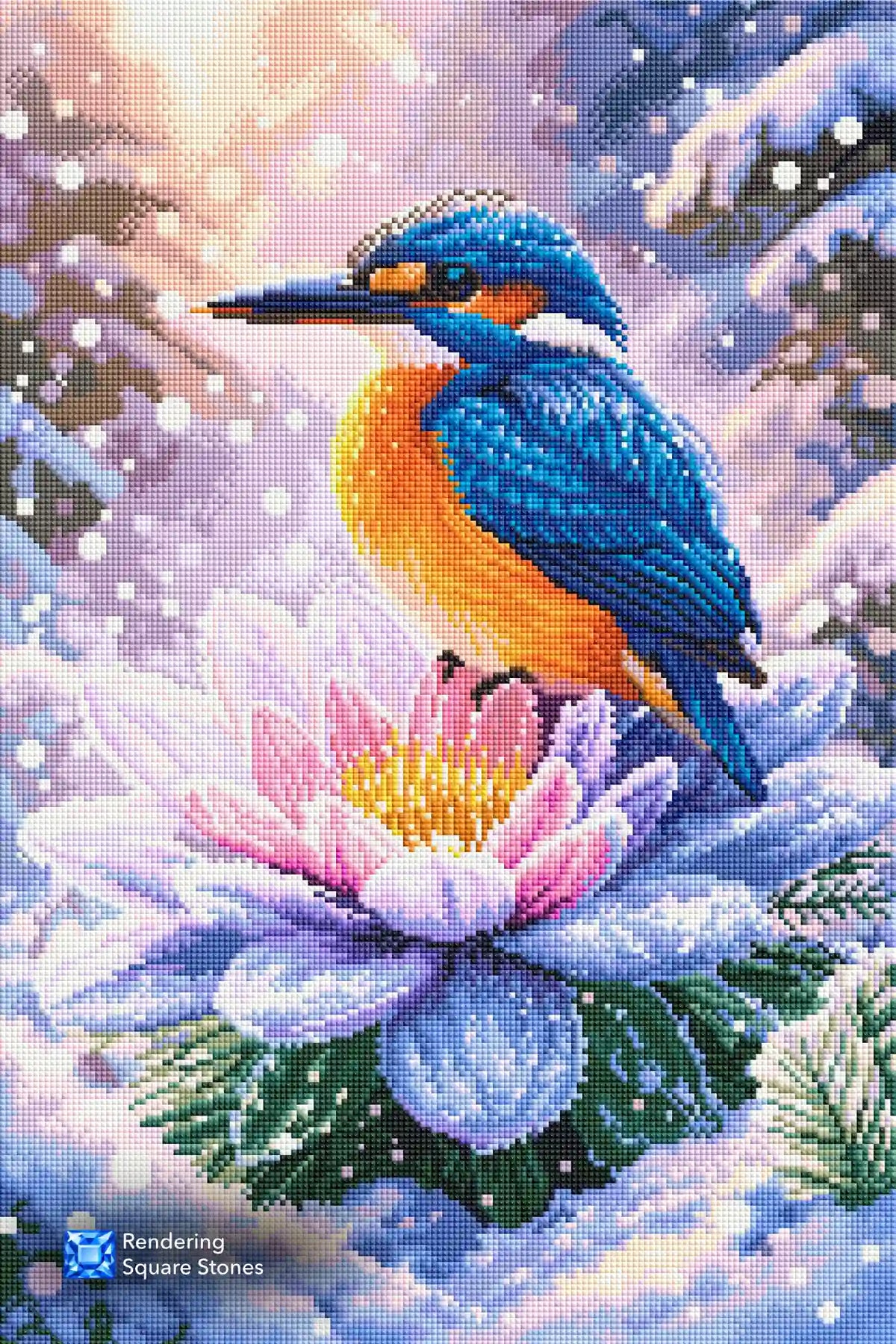 Diamond Painting - Where Winter Preserves the Light