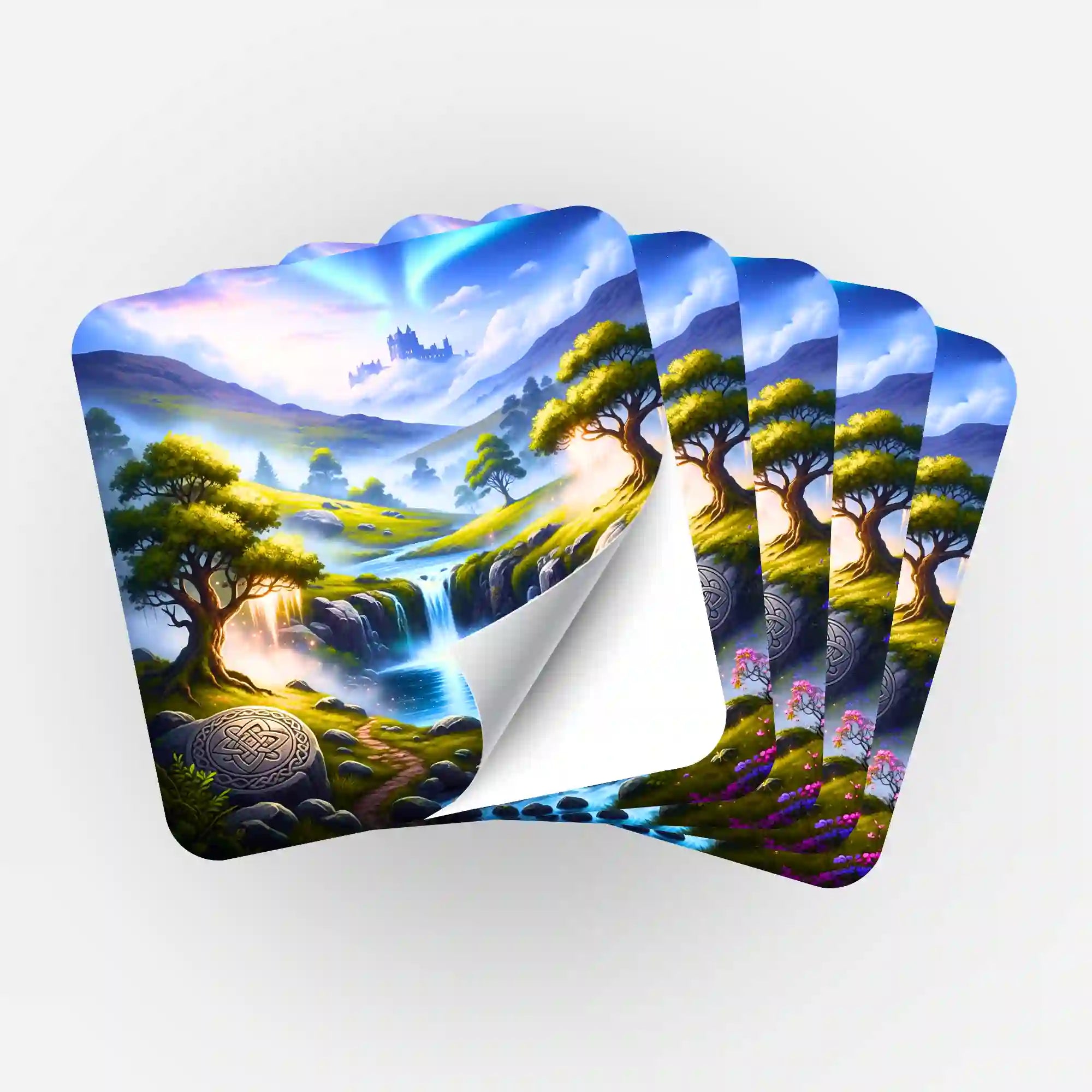 Wall Sticker 5-Pack - Valley of Memory