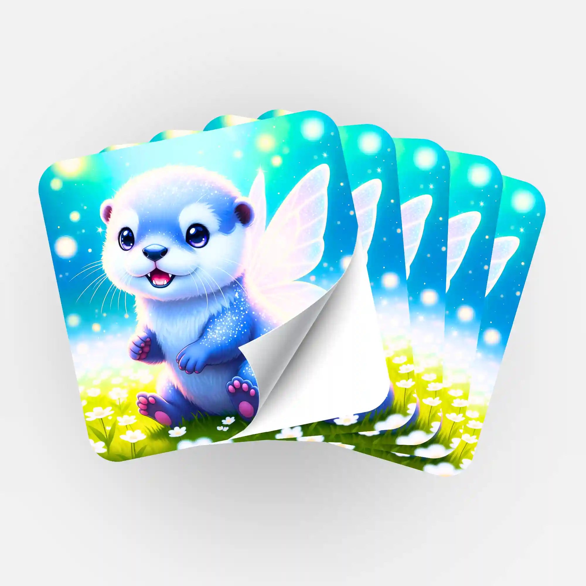 Wall Sticker 5-Pack - The Little Fairy Otter Mira