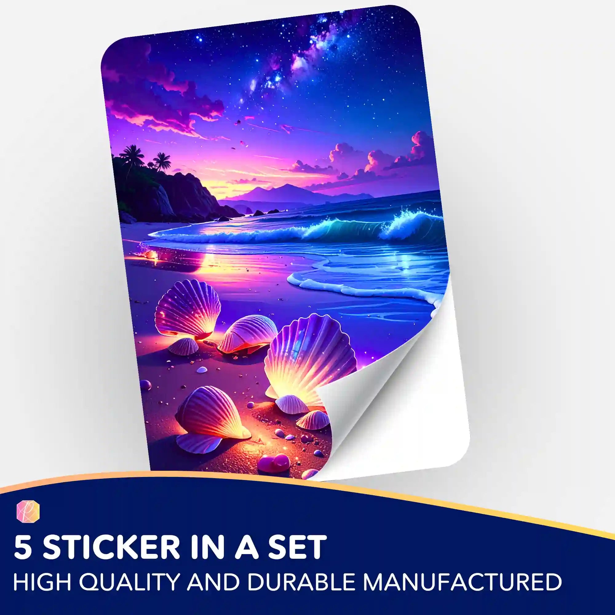 Wall Sticker 5-Pack - The Wishing Shells