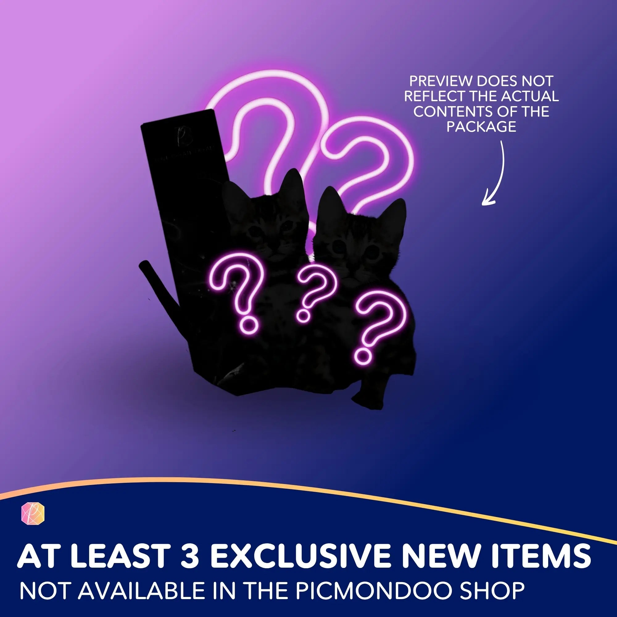 Diamond Painting Mystery-Box "Cats" (#1)