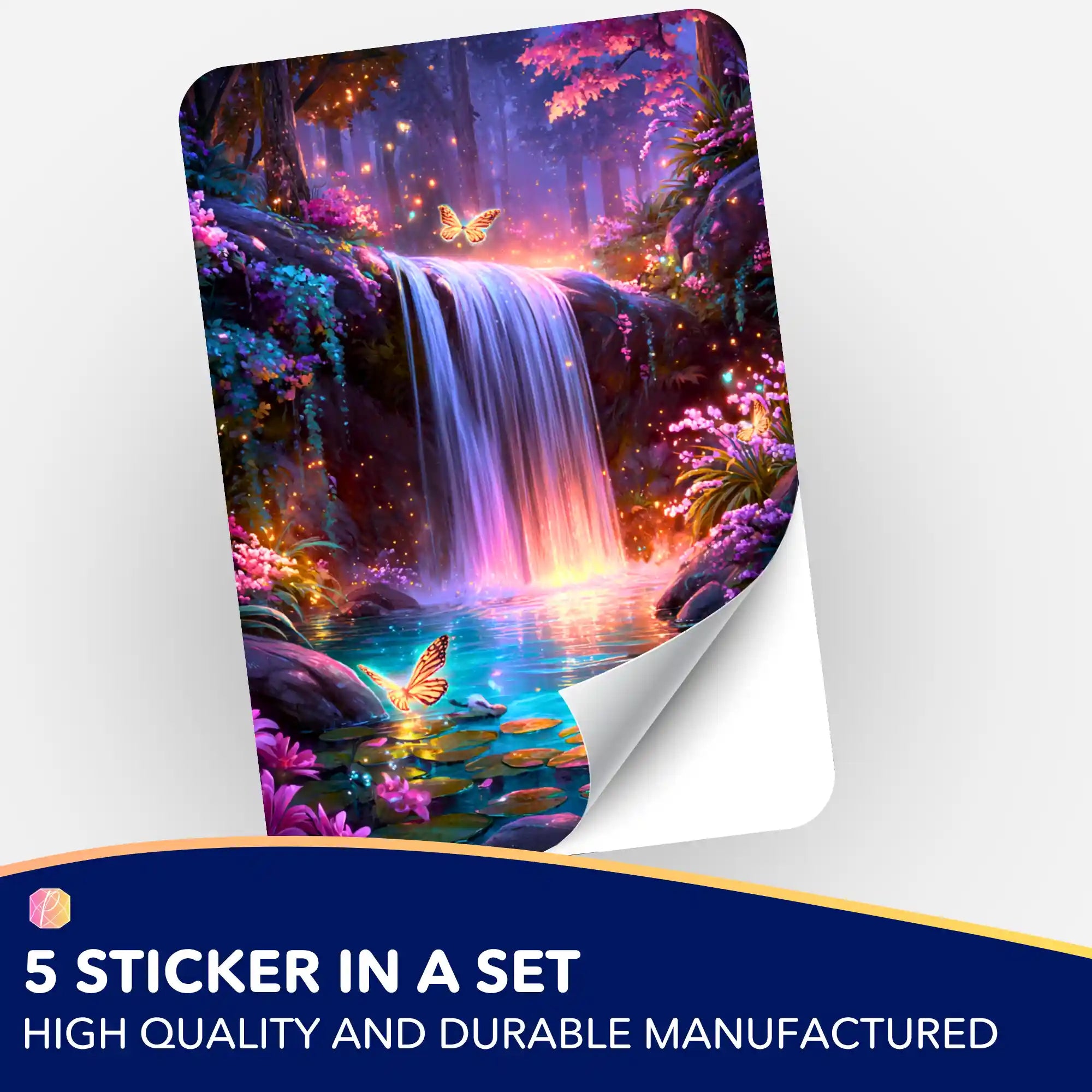 Wall Sticker 5-Pack - Grove of Awakened Colors