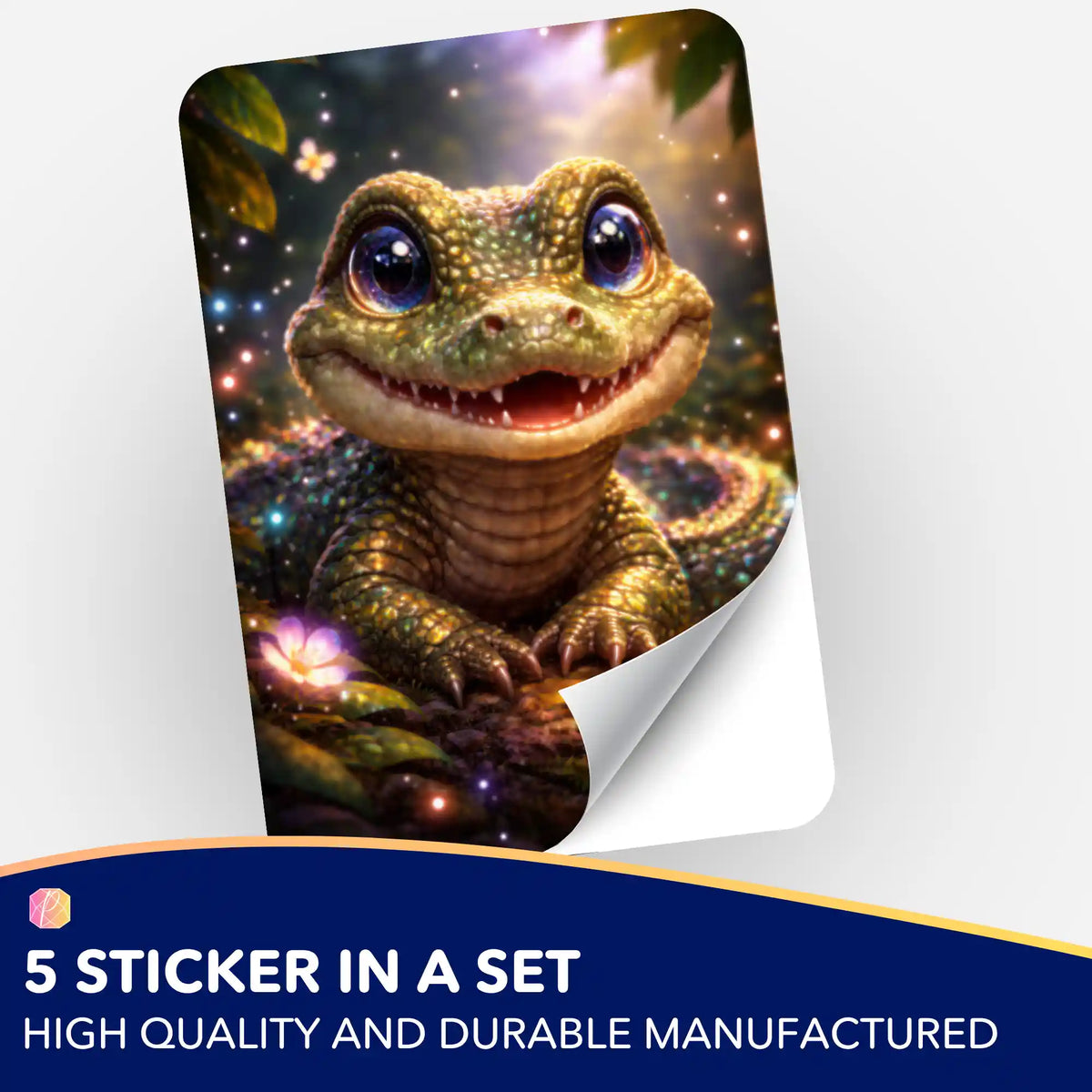 Wall Sticker 5-Pack - Ancient Smile