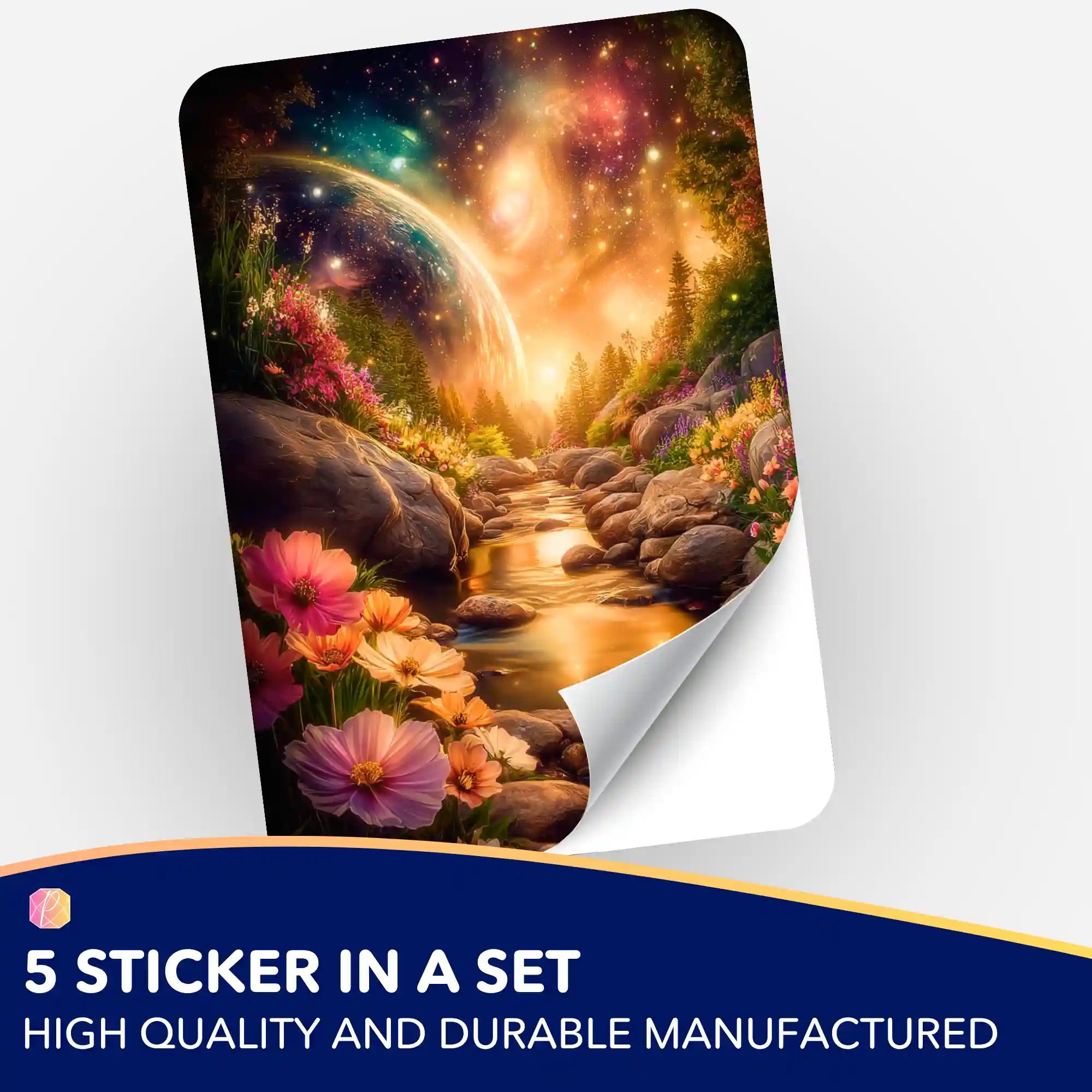 Wall Sticker 5-Pack - Where the Light Knows the Way