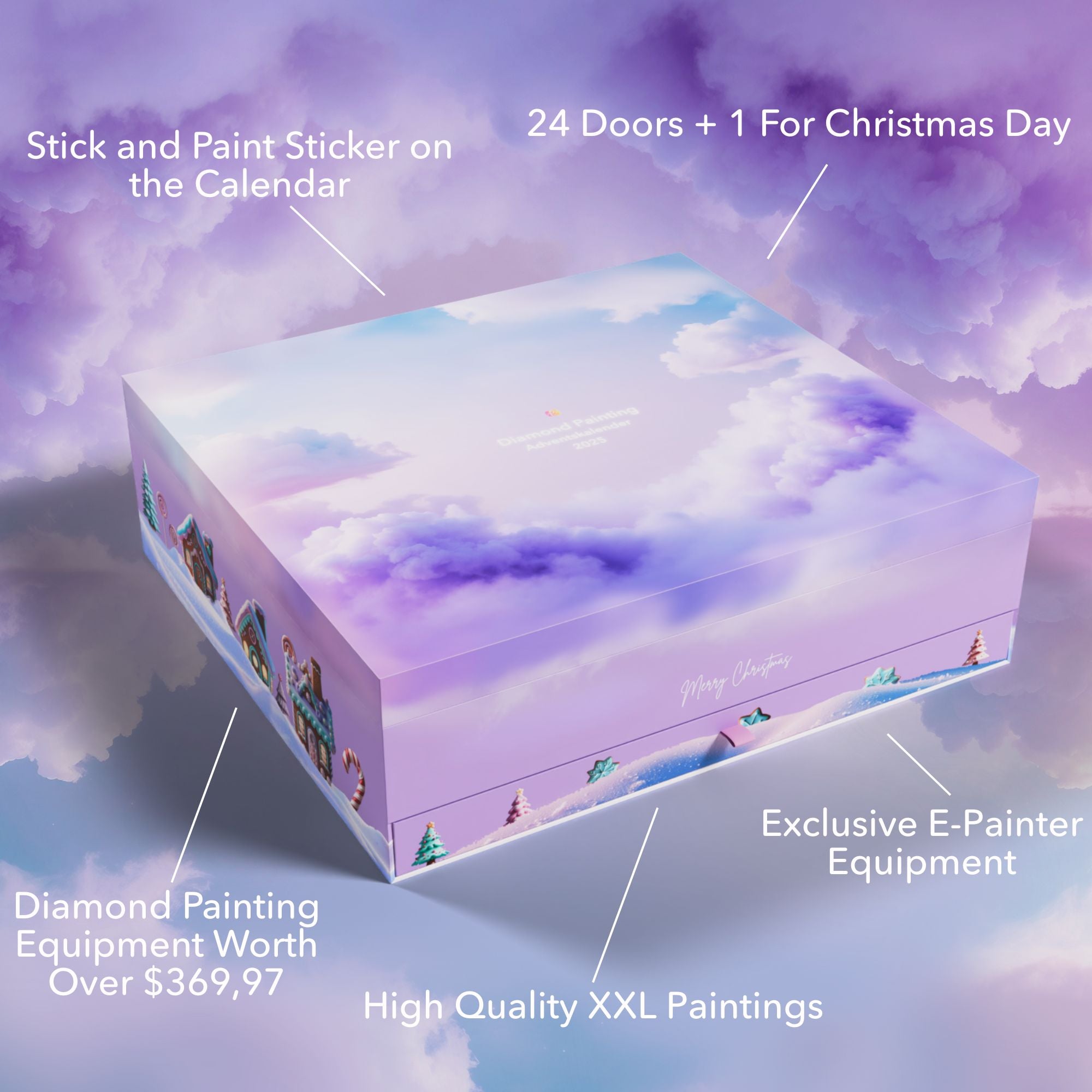 Diamond Painting XXL "Advent Calendar 2025" – Limited Edition (Pre-Sale)