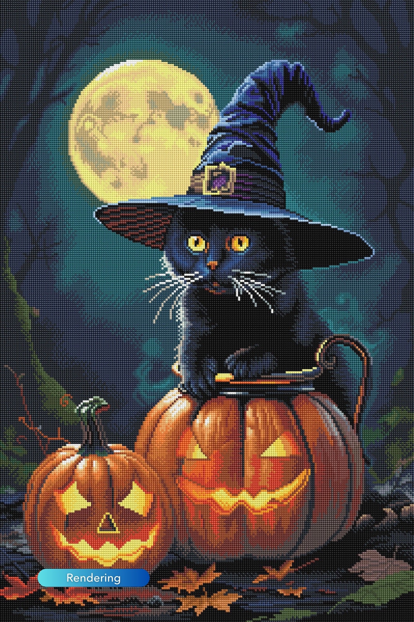 Diamond Painting 7-Day Special – Wizard Cat