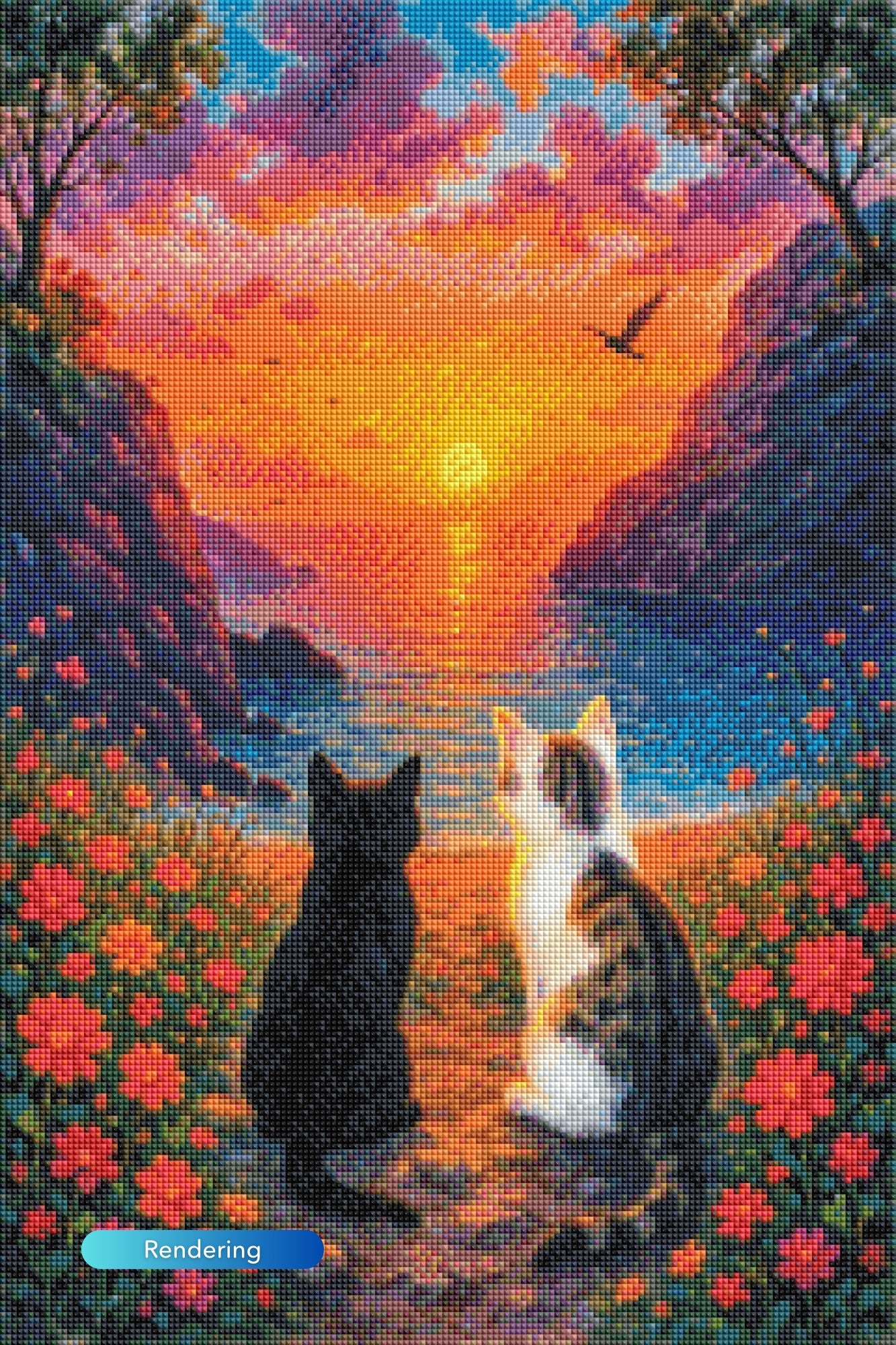 Diamond Painting Jennifer Special - We Two Cats