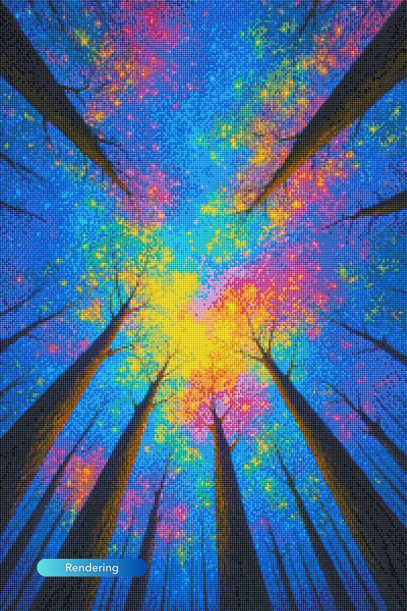 Diamond Painting Jennifer Special - Rainbow Forest
