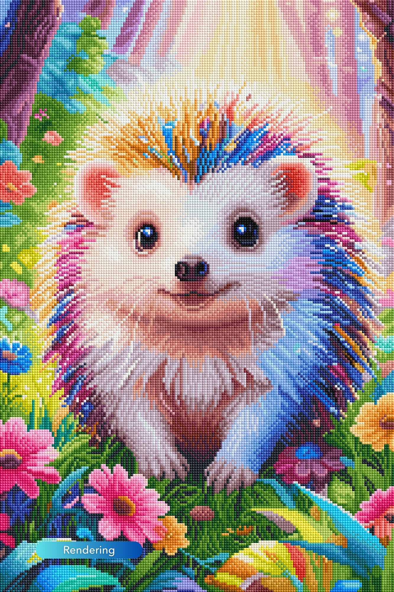 Diamond Painting Fairydust Special - Stups the Hedgehog