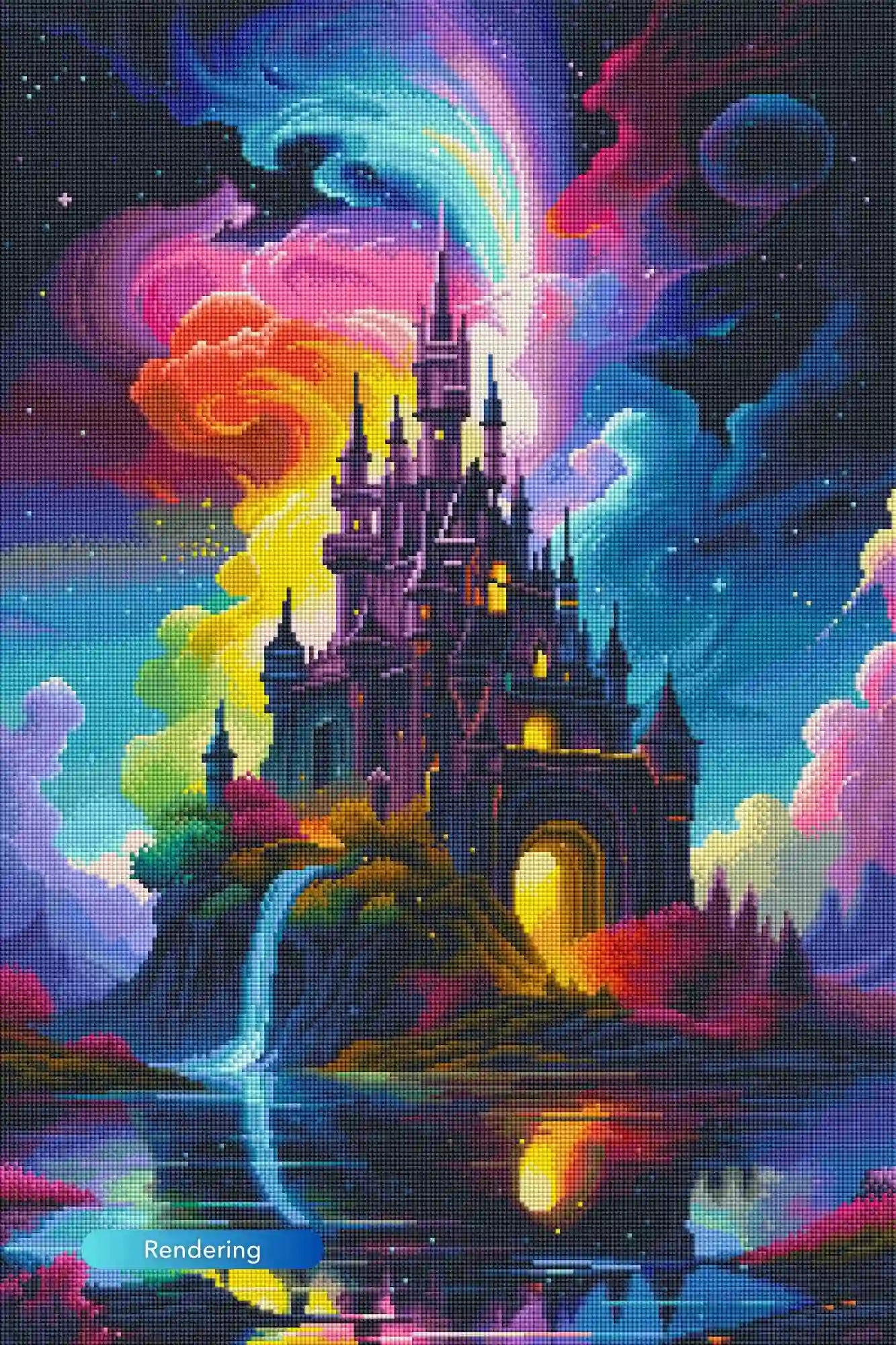 Diamond Painting 100 Colors Special – Magic Castle