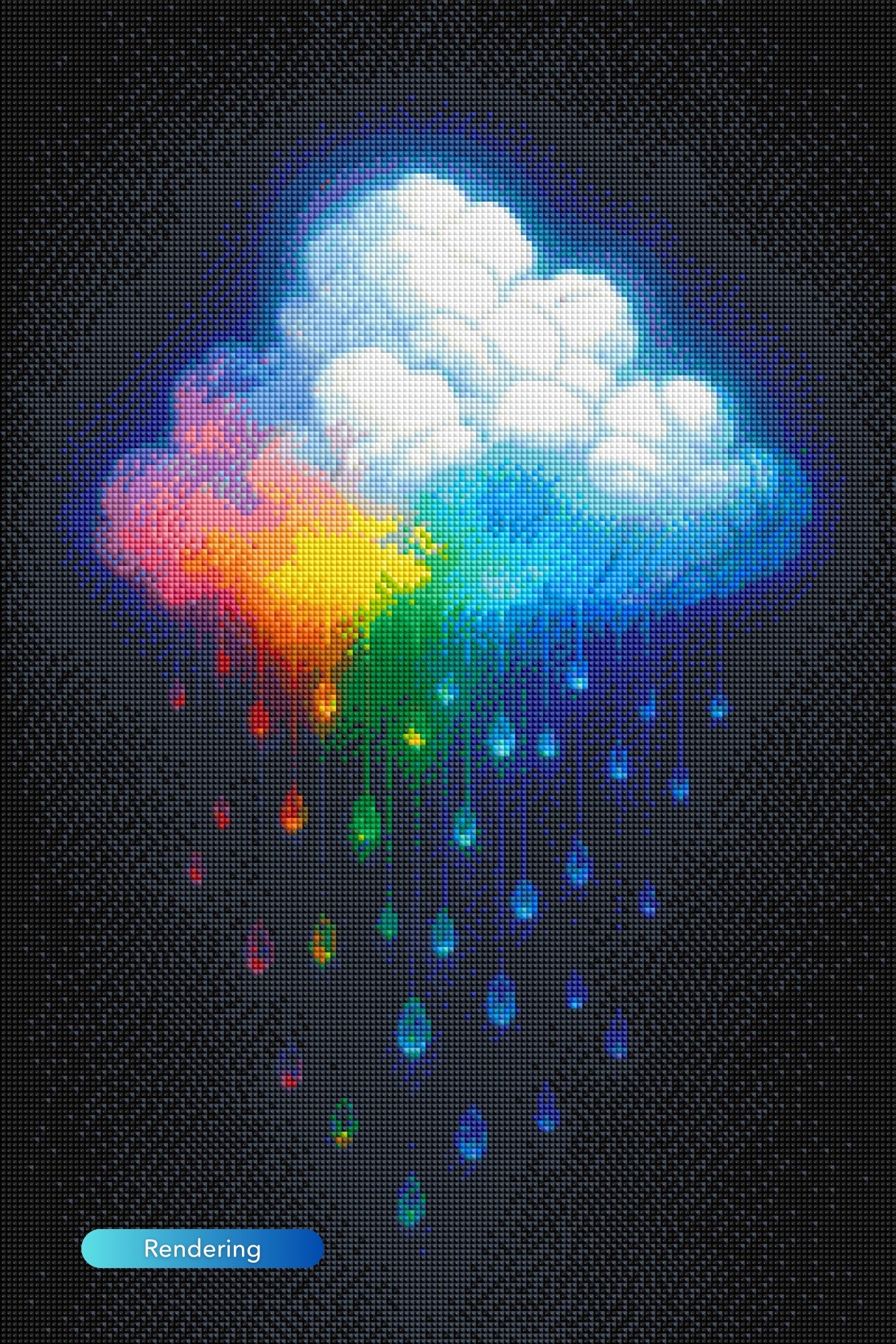 Diamond Painting Jennifer Special - Rainbow Cloud