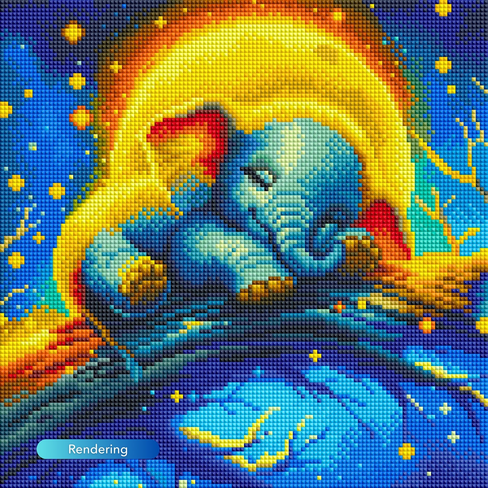Diamond Painting - Moonlight Elephant