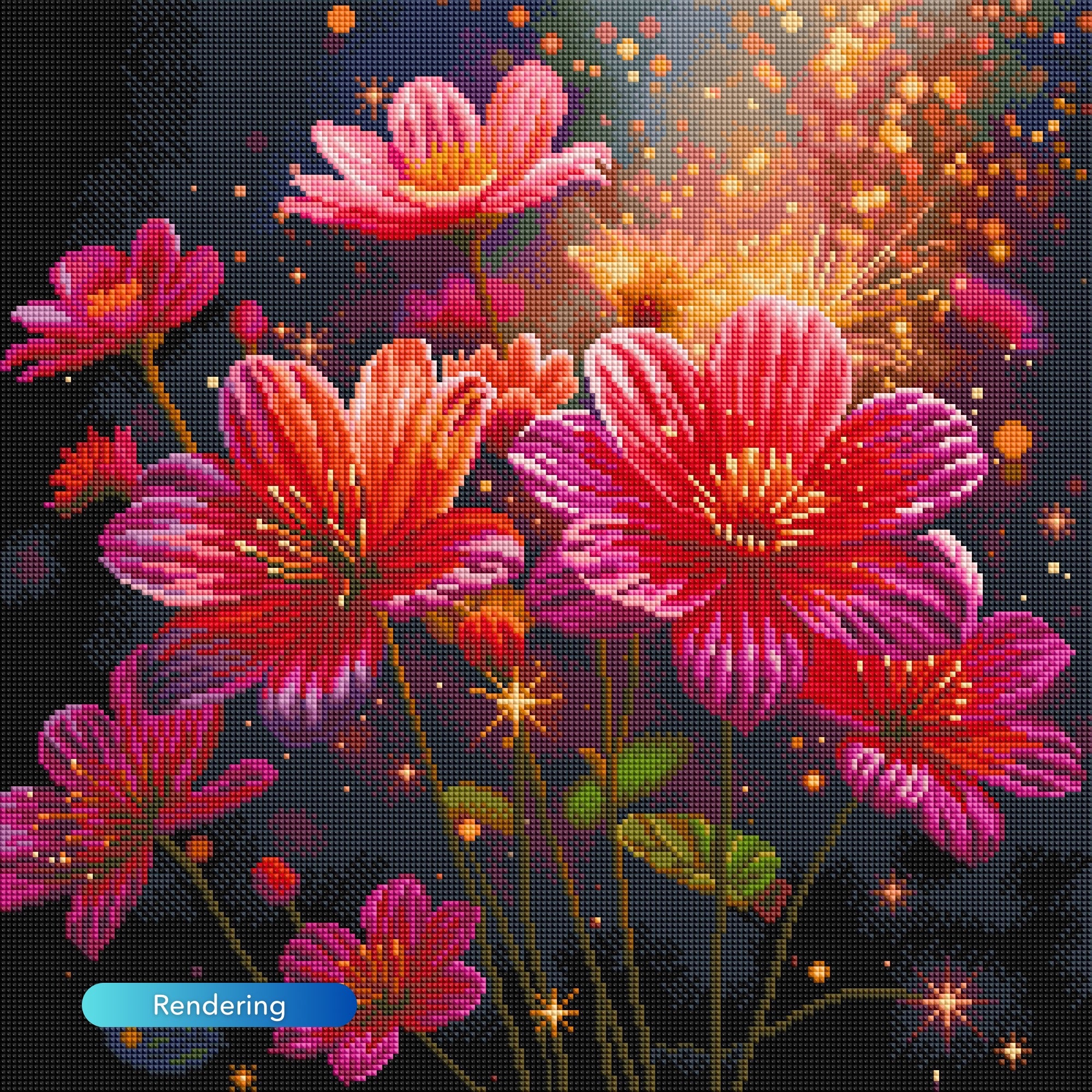 Diamond Painting - Flower Sparkle