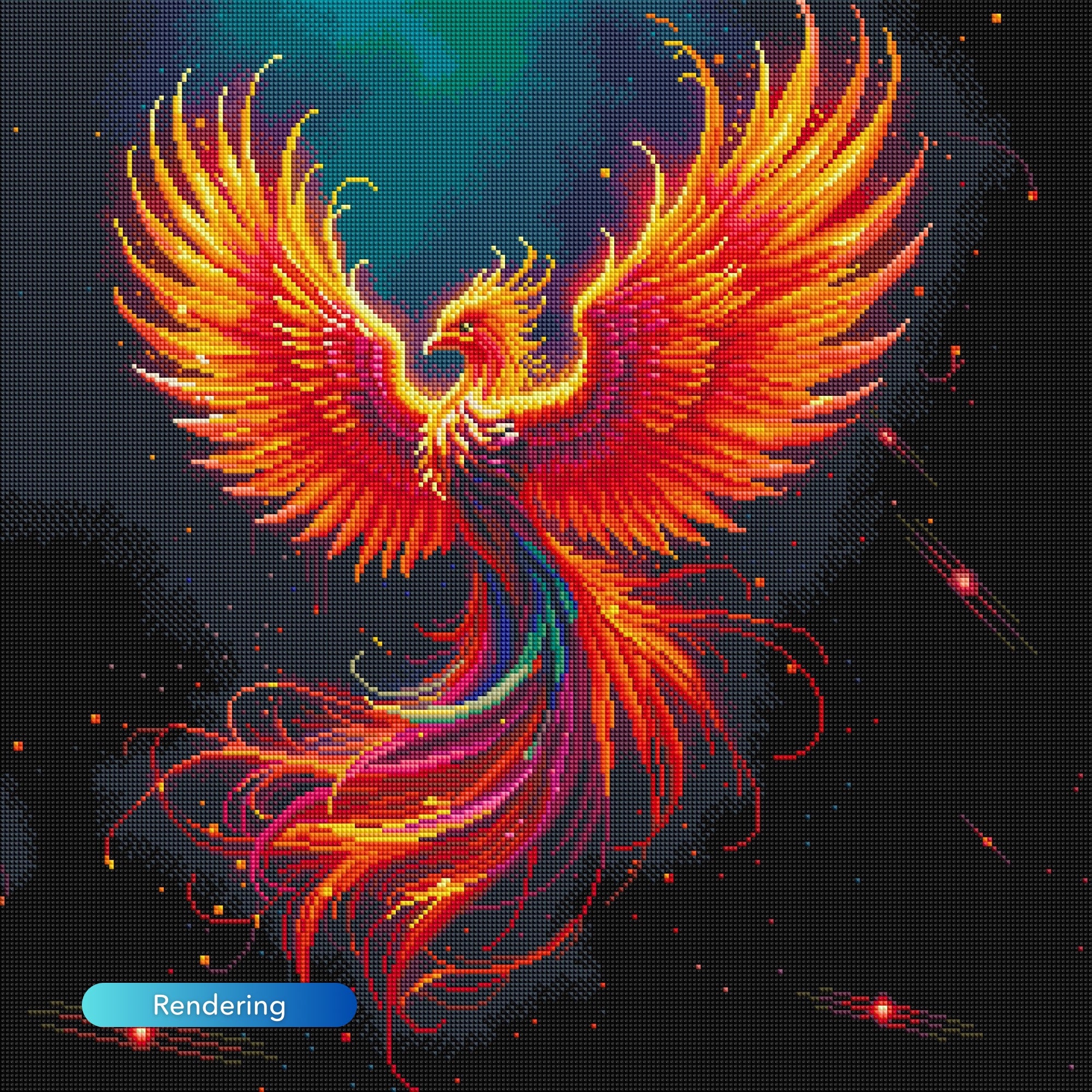 Diamond Painting - Sparkle Phönix