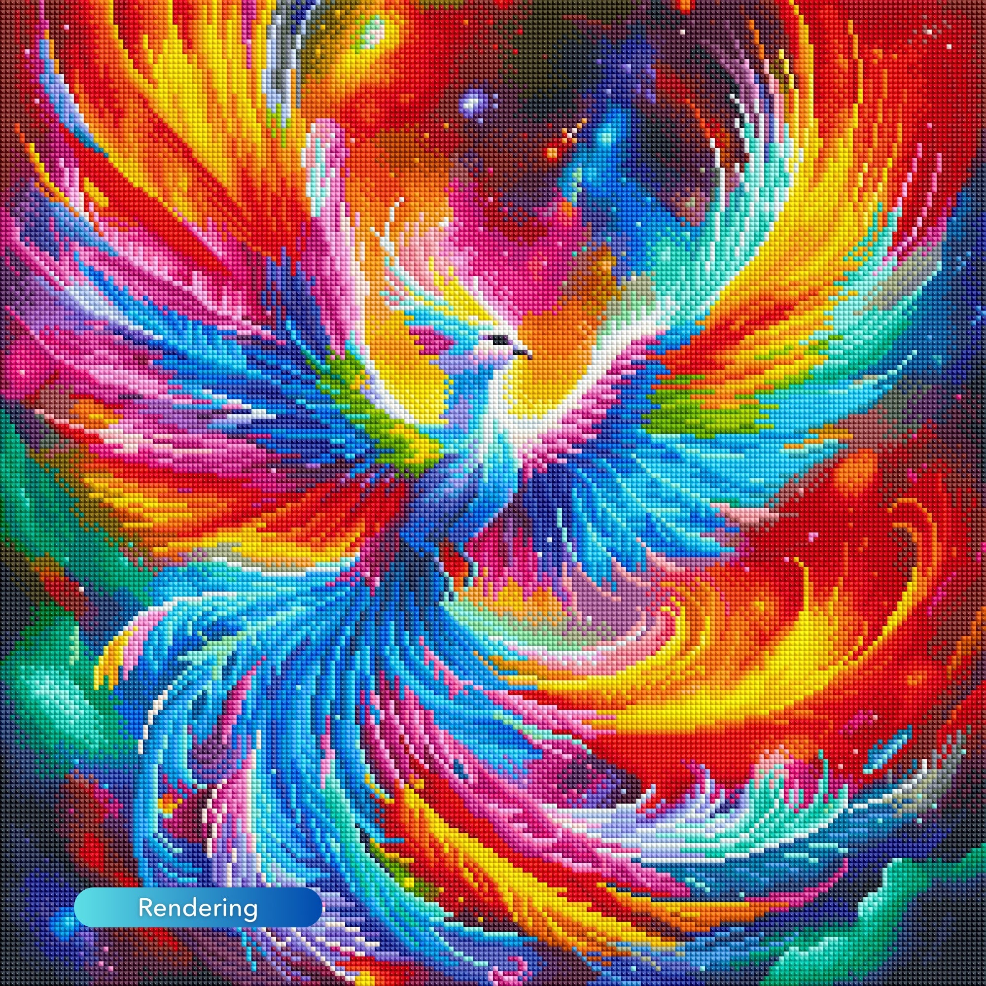 Diamond Painting - Colorful Phoenix