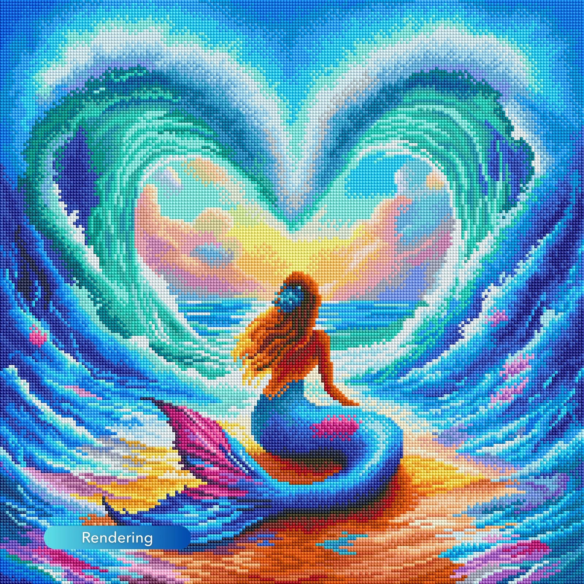 Diamond Painting - The Mermaid's Love