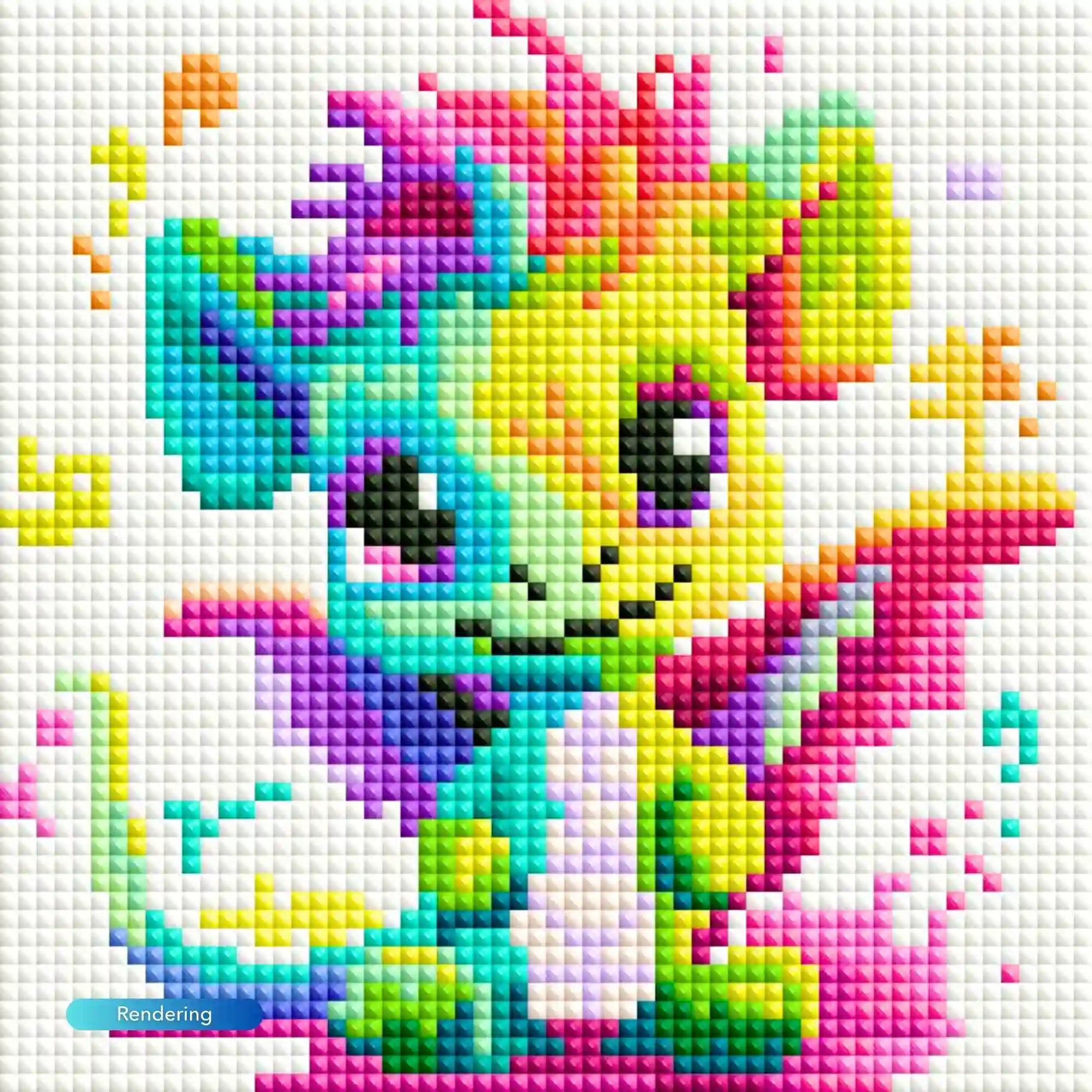 Diamond Painting Mini - Happy Dragon