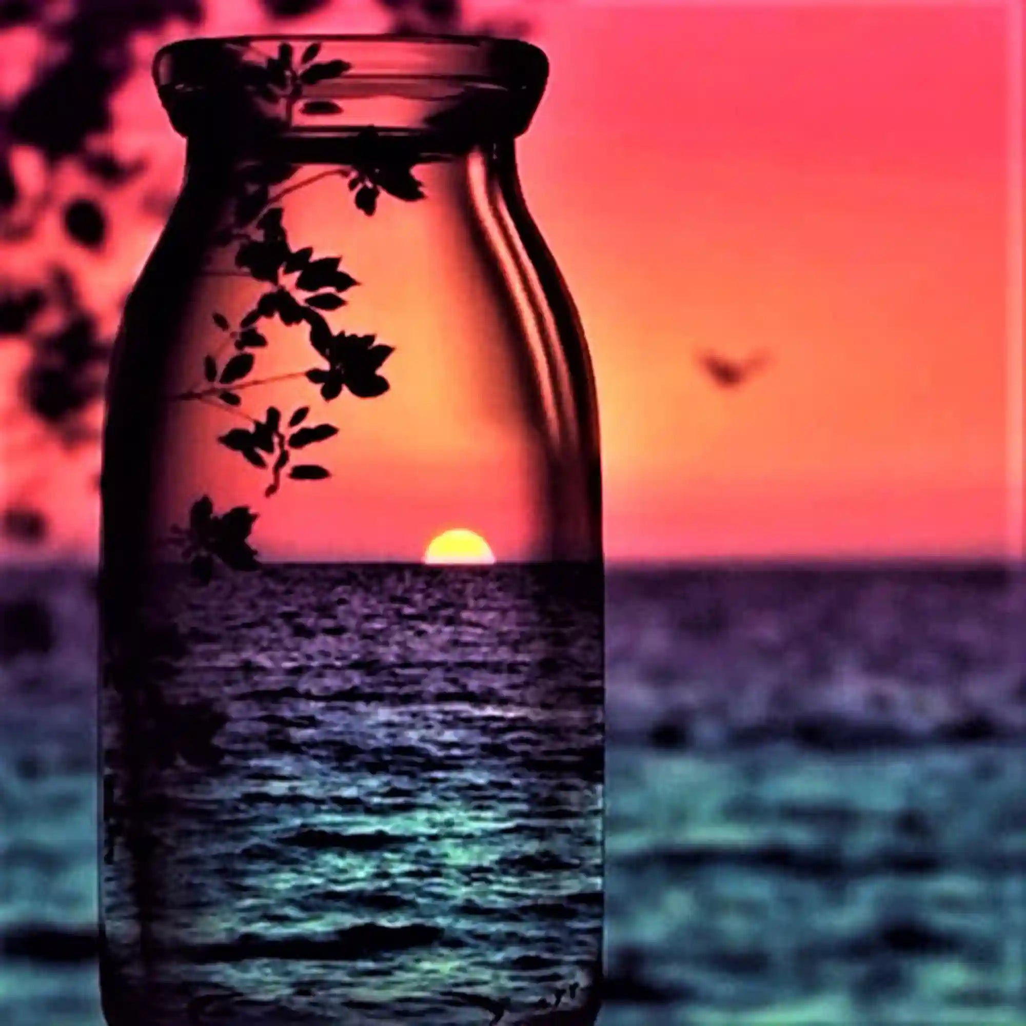 Diamond Painting – Red Sunset