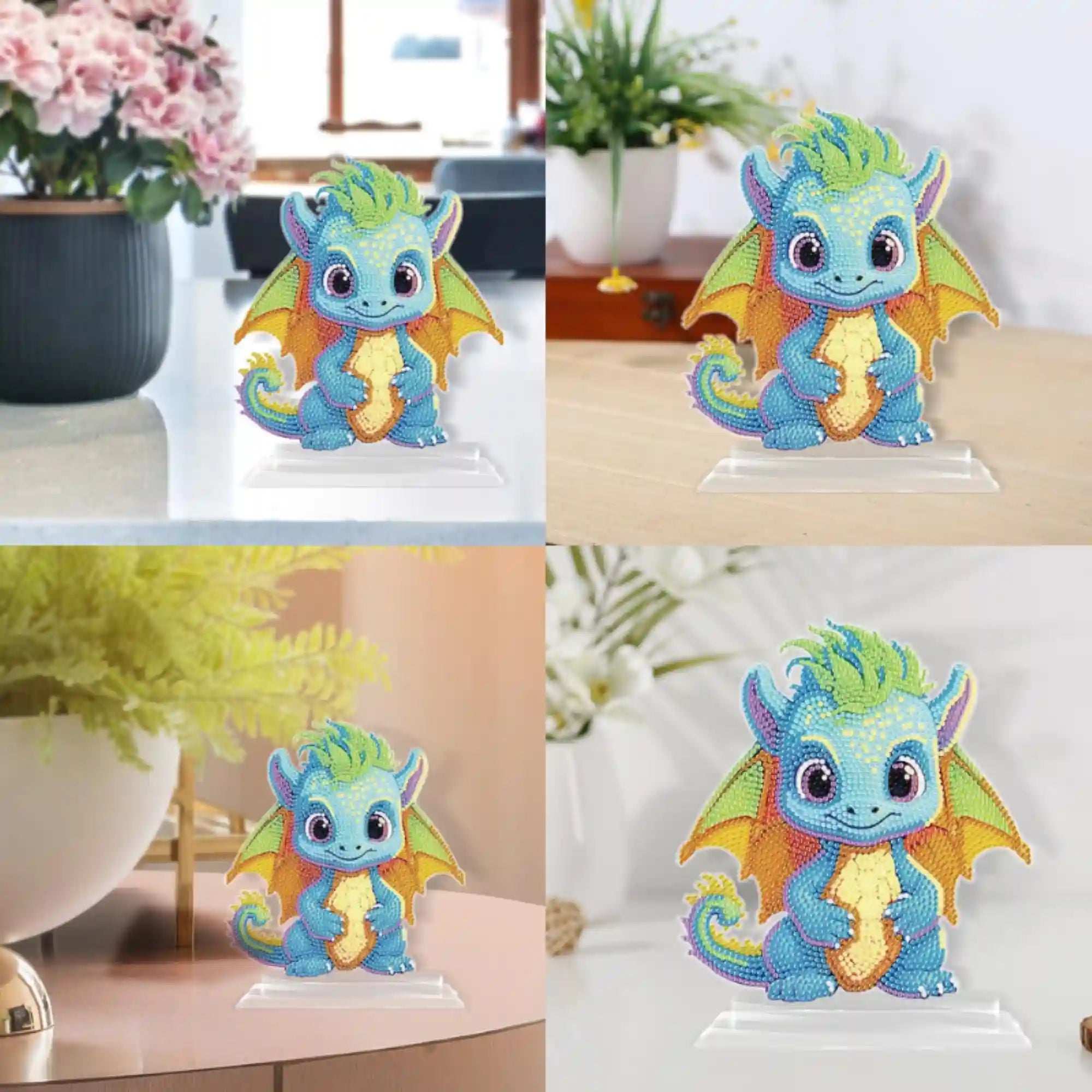 Diamond Painting Stand – Cute Baby Dragon