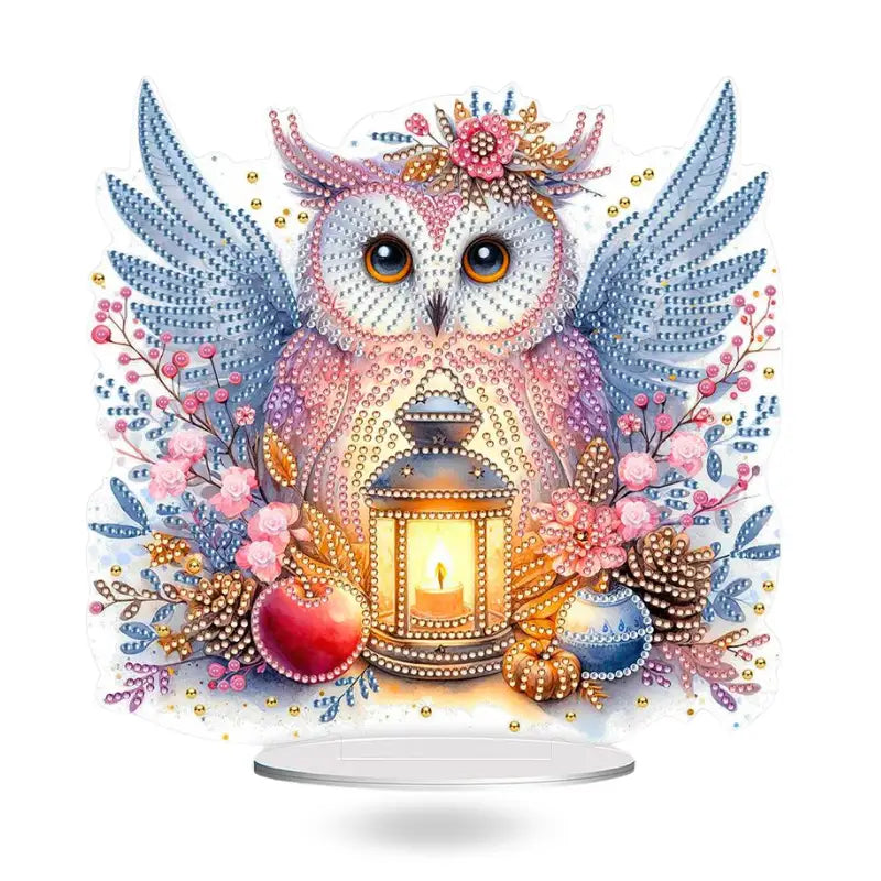 Diamond Painting Stand – Winter Owl