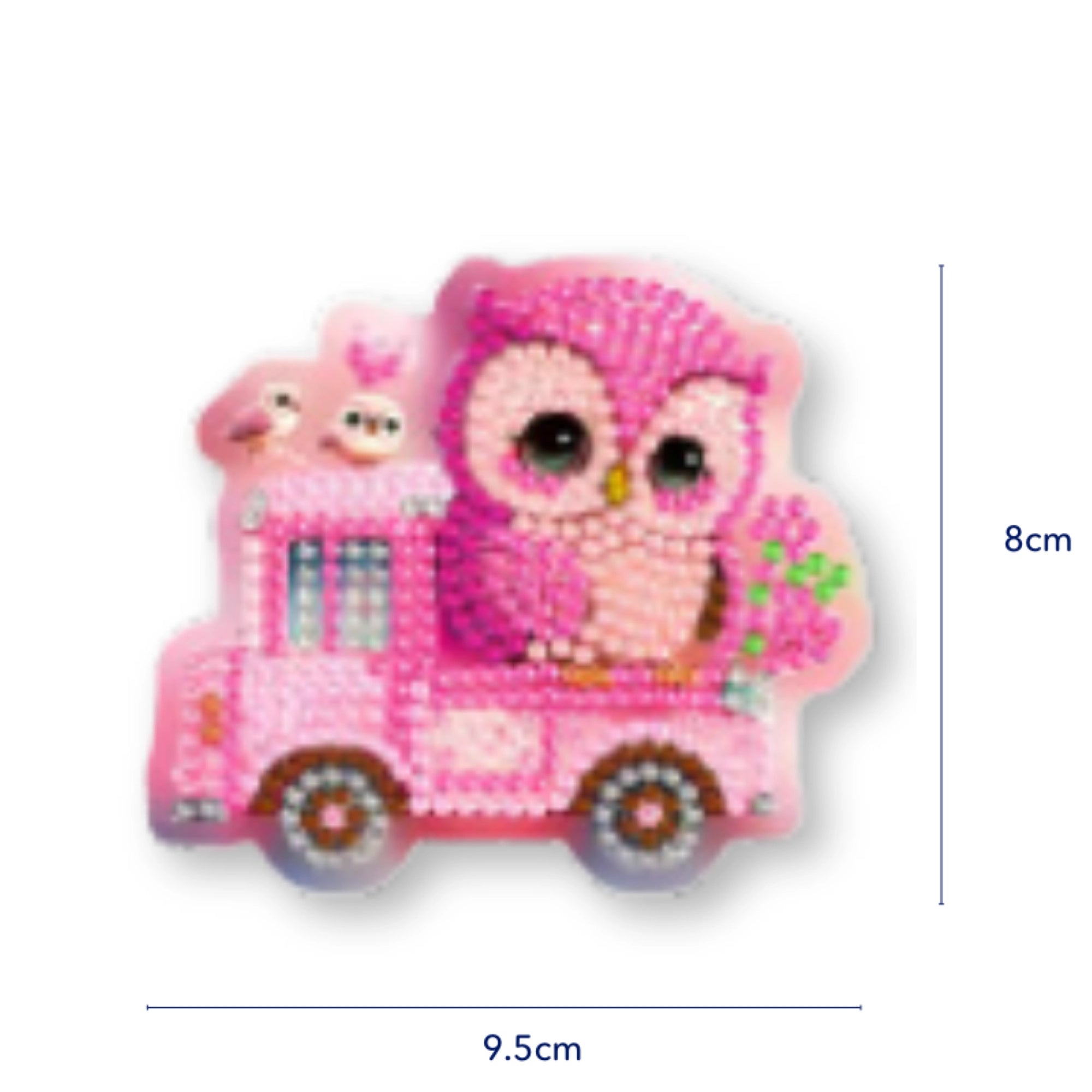 Diamond Painting Fridge Magnets – Sweet Owl
