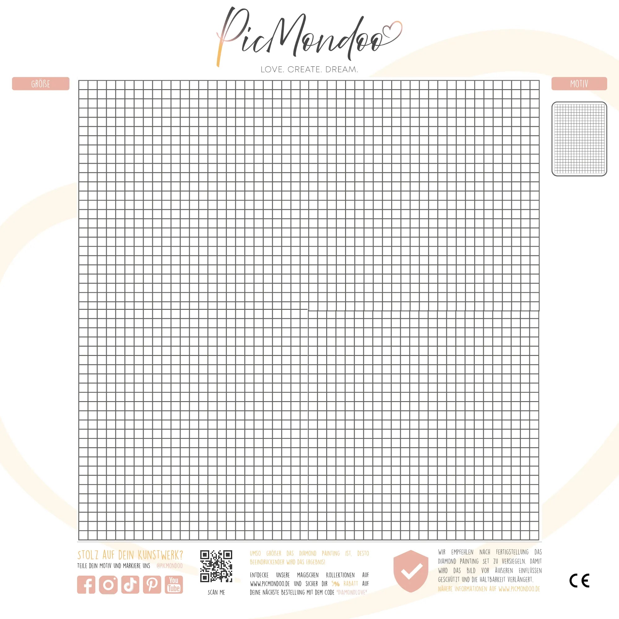 Diamond Painting – Blank Canvas